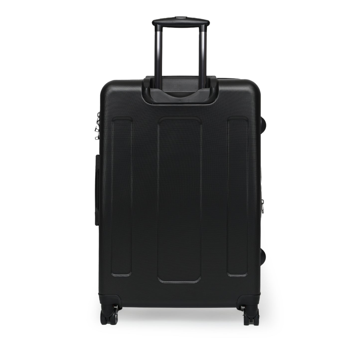 Blue & Tan Gingham Suitcase
