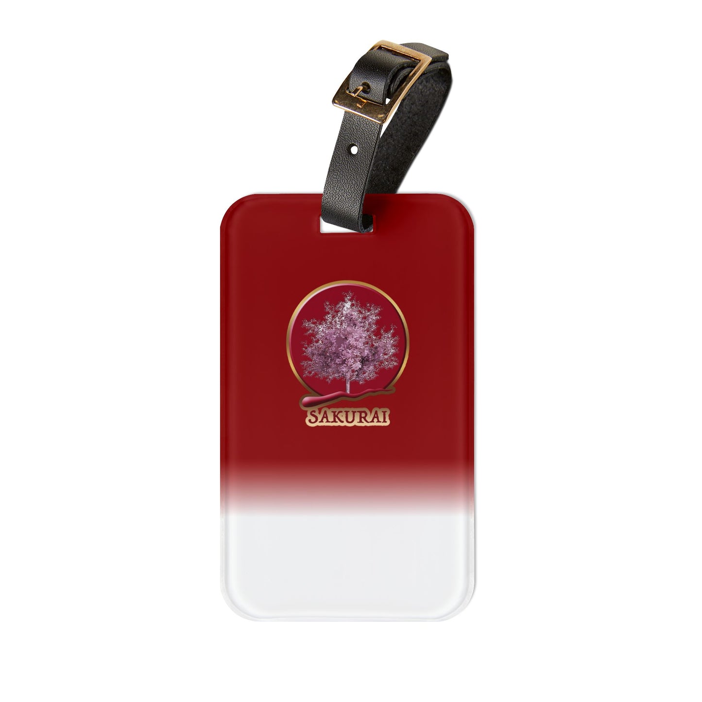 Sakurai Acrylic Luggage Tag