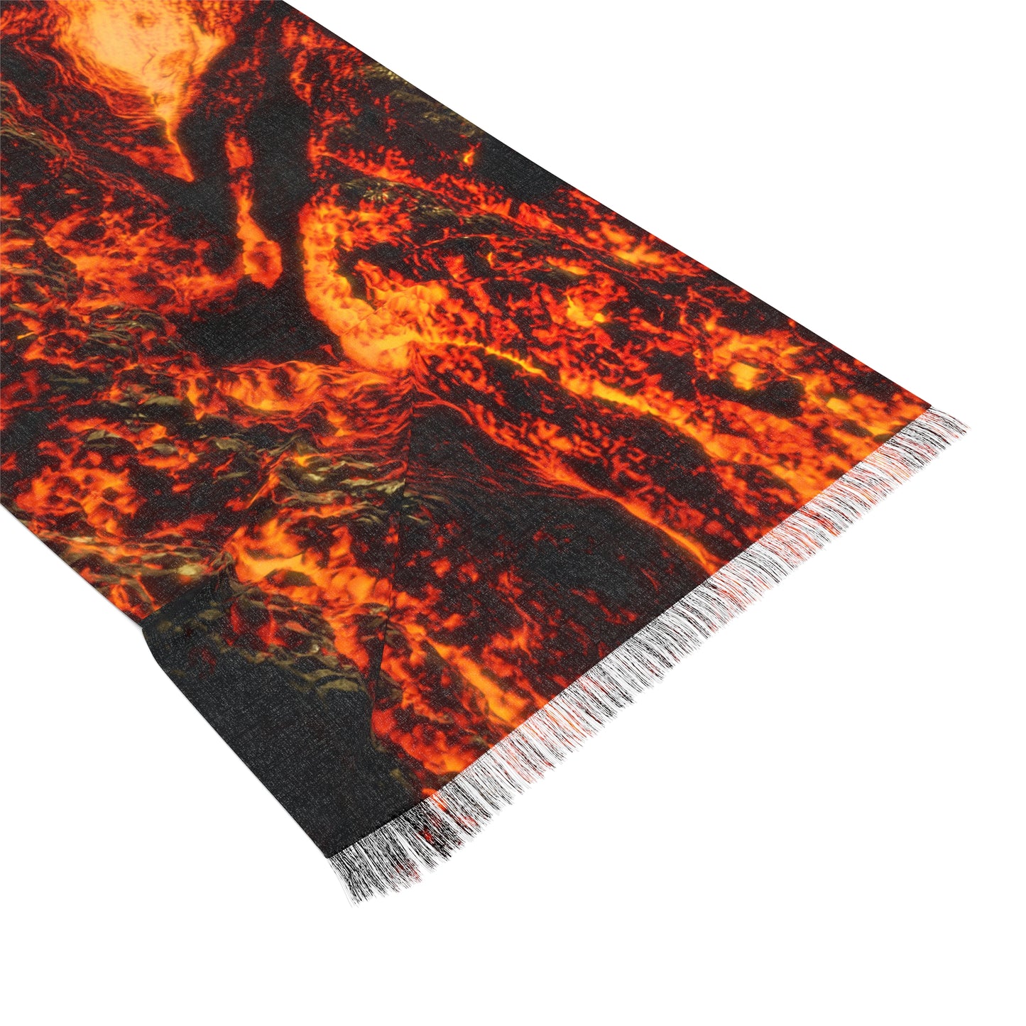 Lava Print Lightweight Scarf