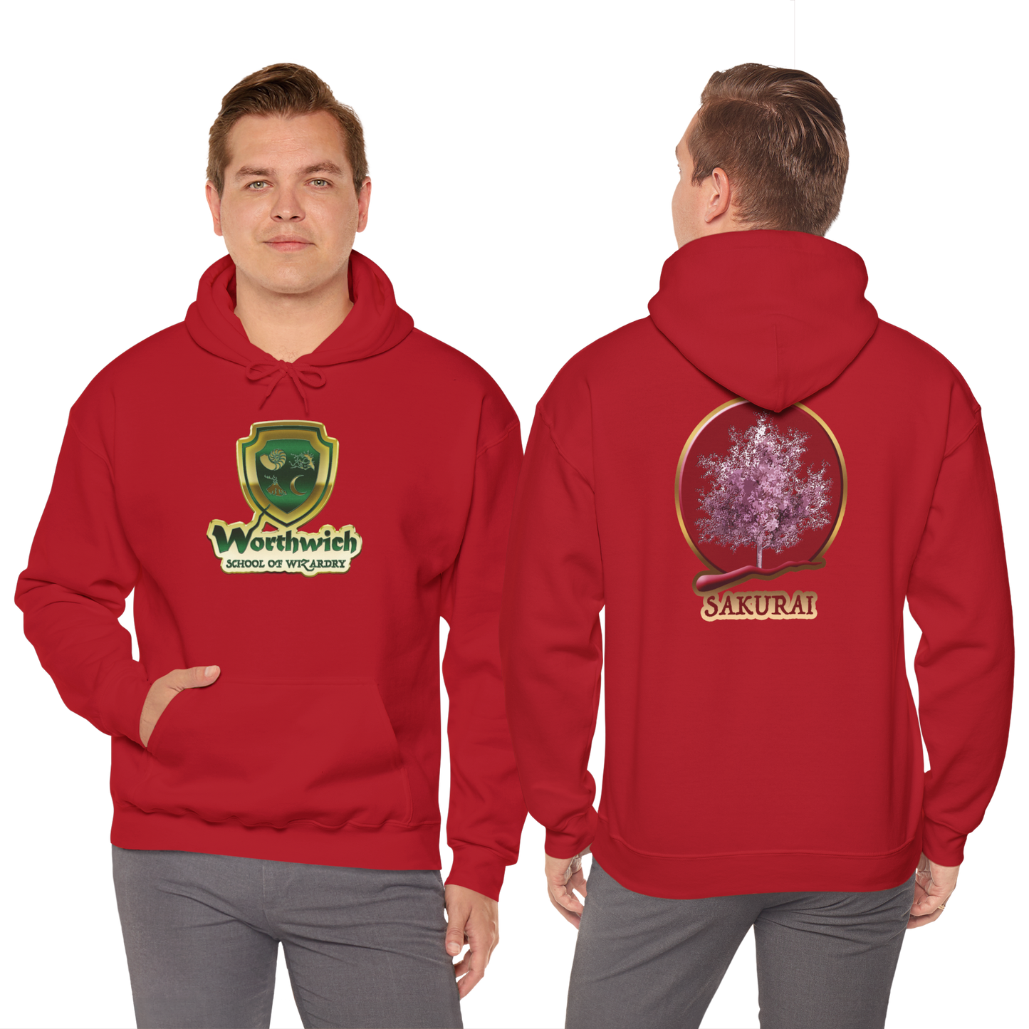 Worthwich/House Logo Unisex Heavy Blend™ Hooded Sweatshirt