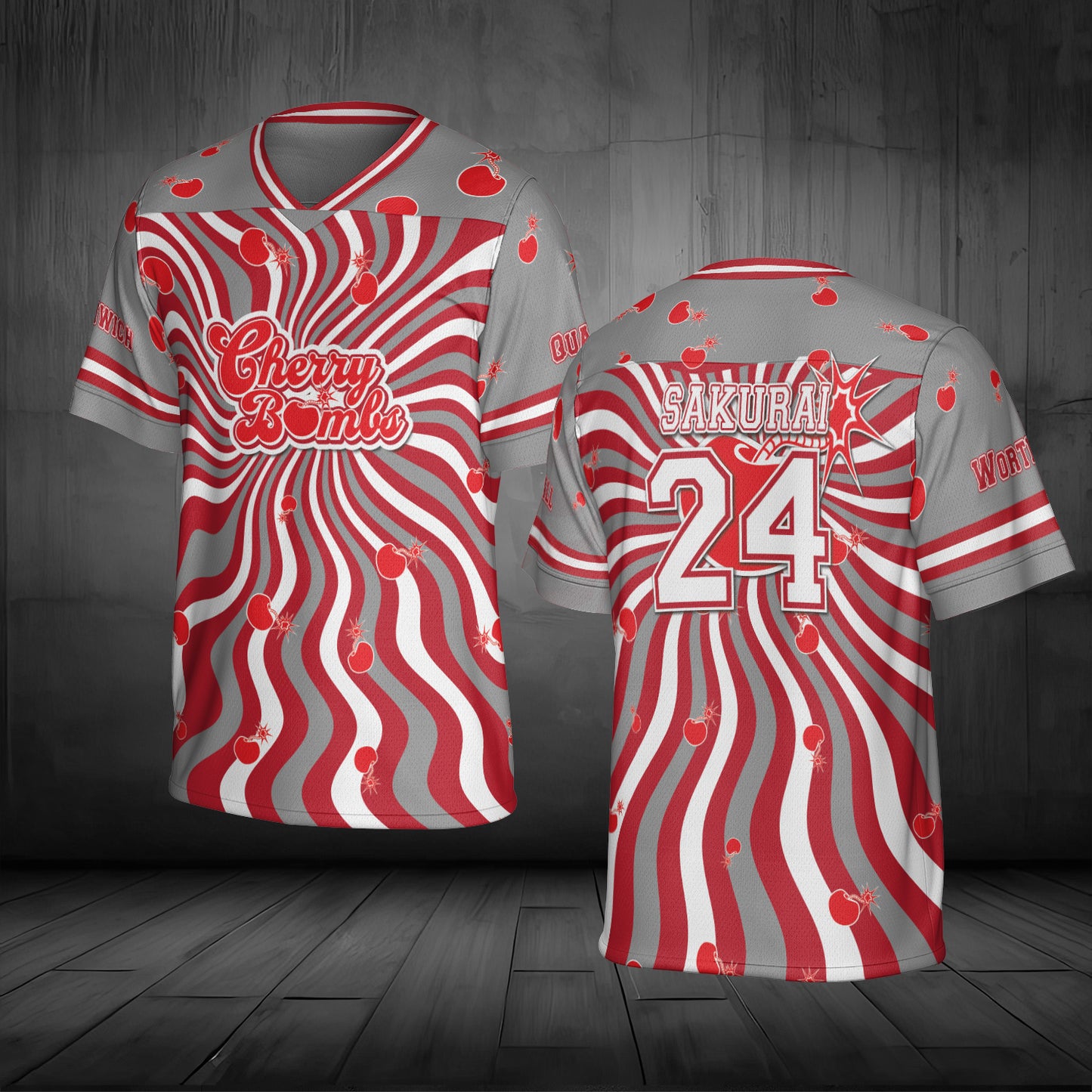 Cherry Bombs Quadball Jersey