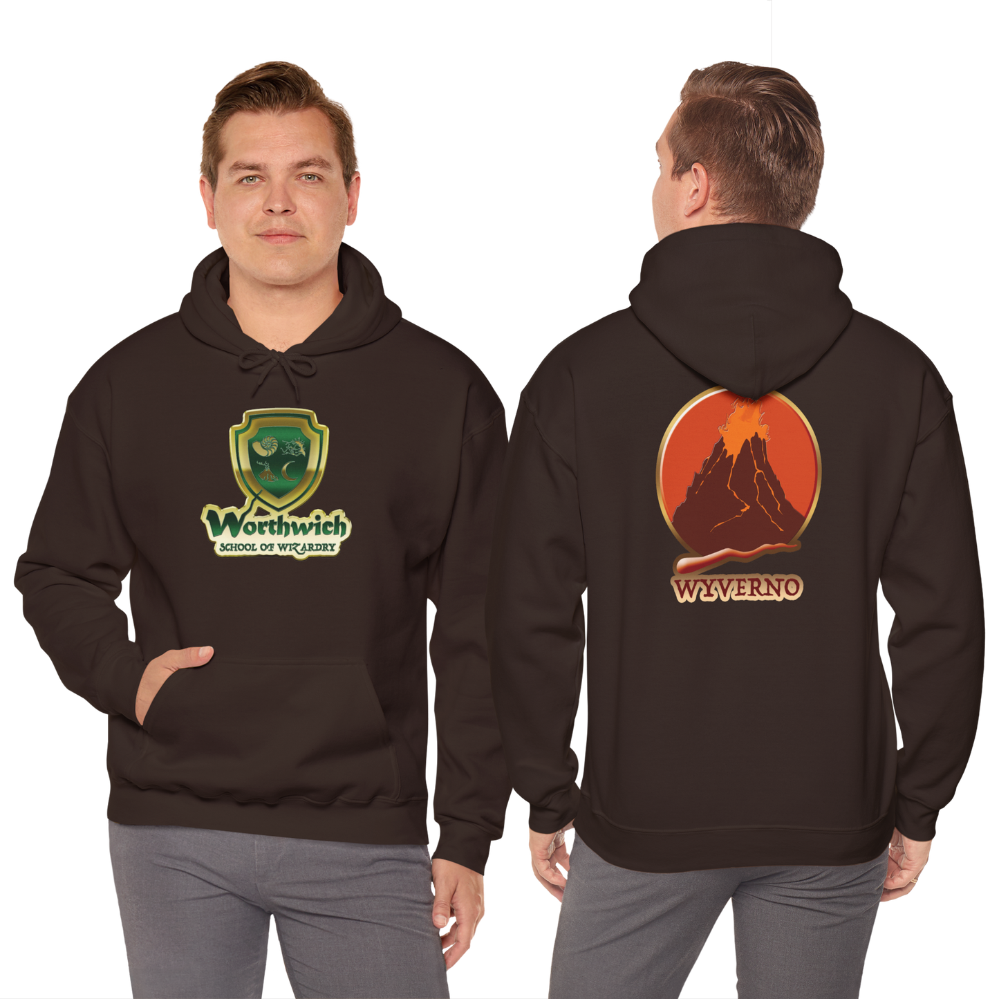 Worthwich/House Logo Unisex Heavy Blend™ Hooded Sweatshirt