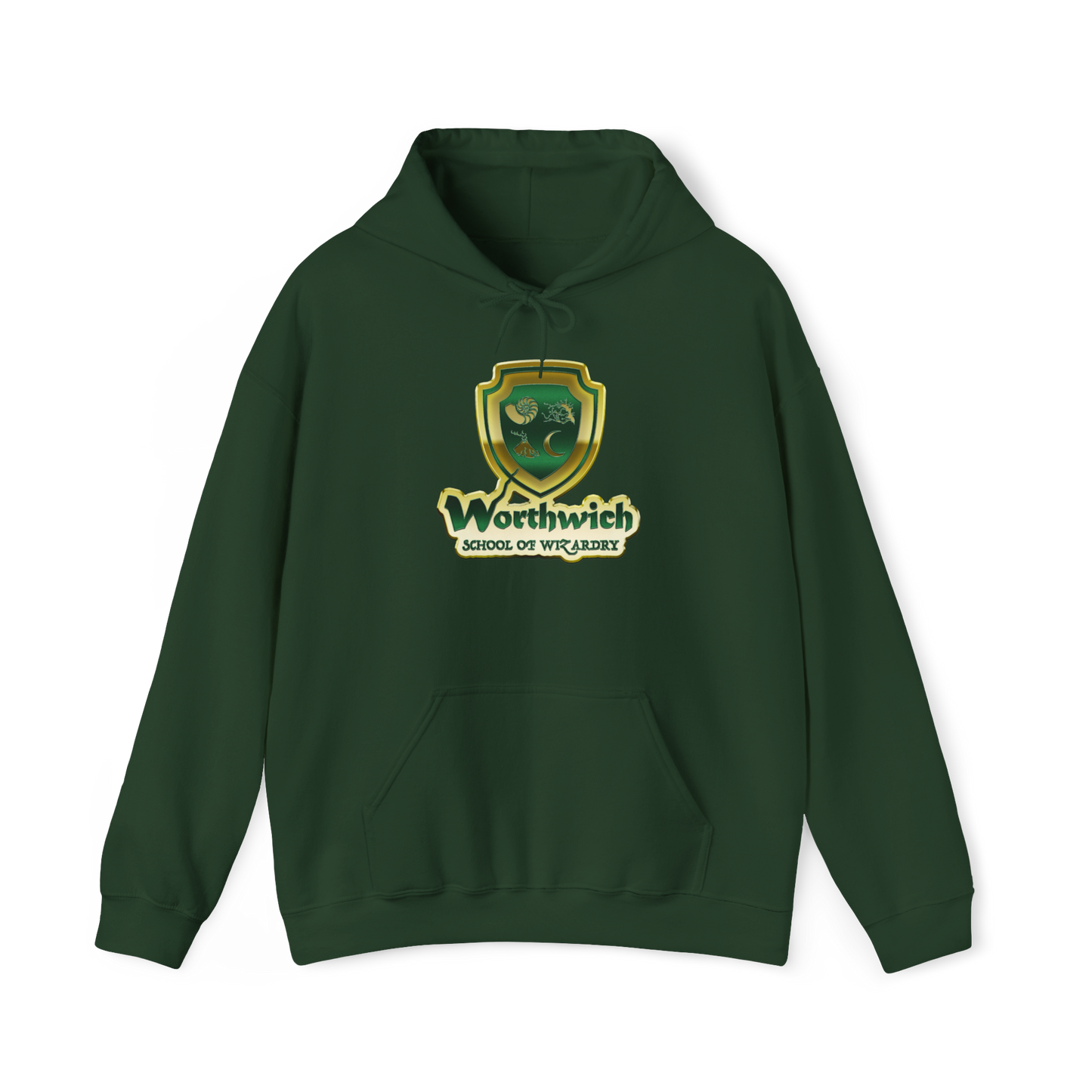 Worthwich Logo Unisex Heavy Blend Hooded Sweatshirt