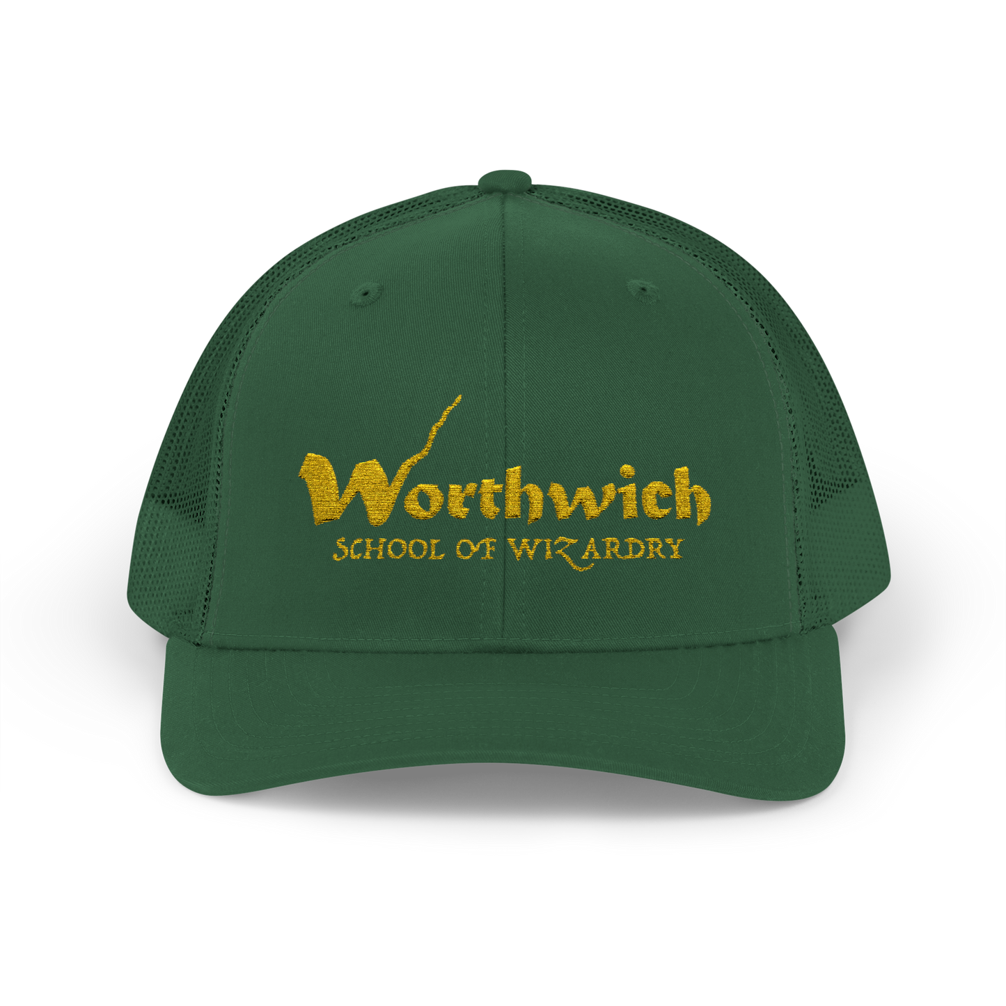 Worthwich School of Wizardry Snapback Trucker Cap