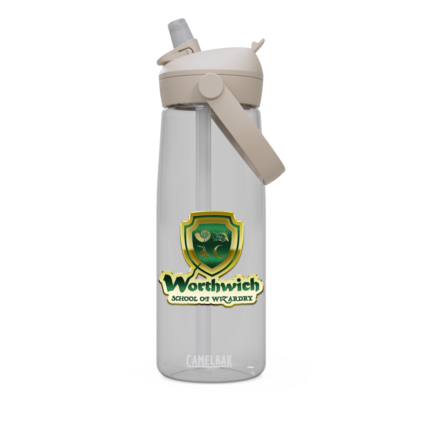 Flip Straw 25oz Water Bottle