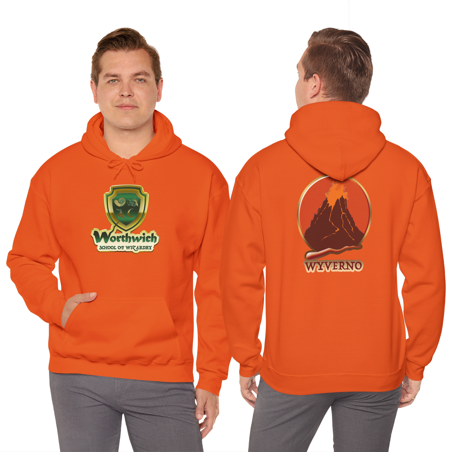 Worthwich/House Logo Unisex Heavy Blend™ Hooded Sweatshirt
