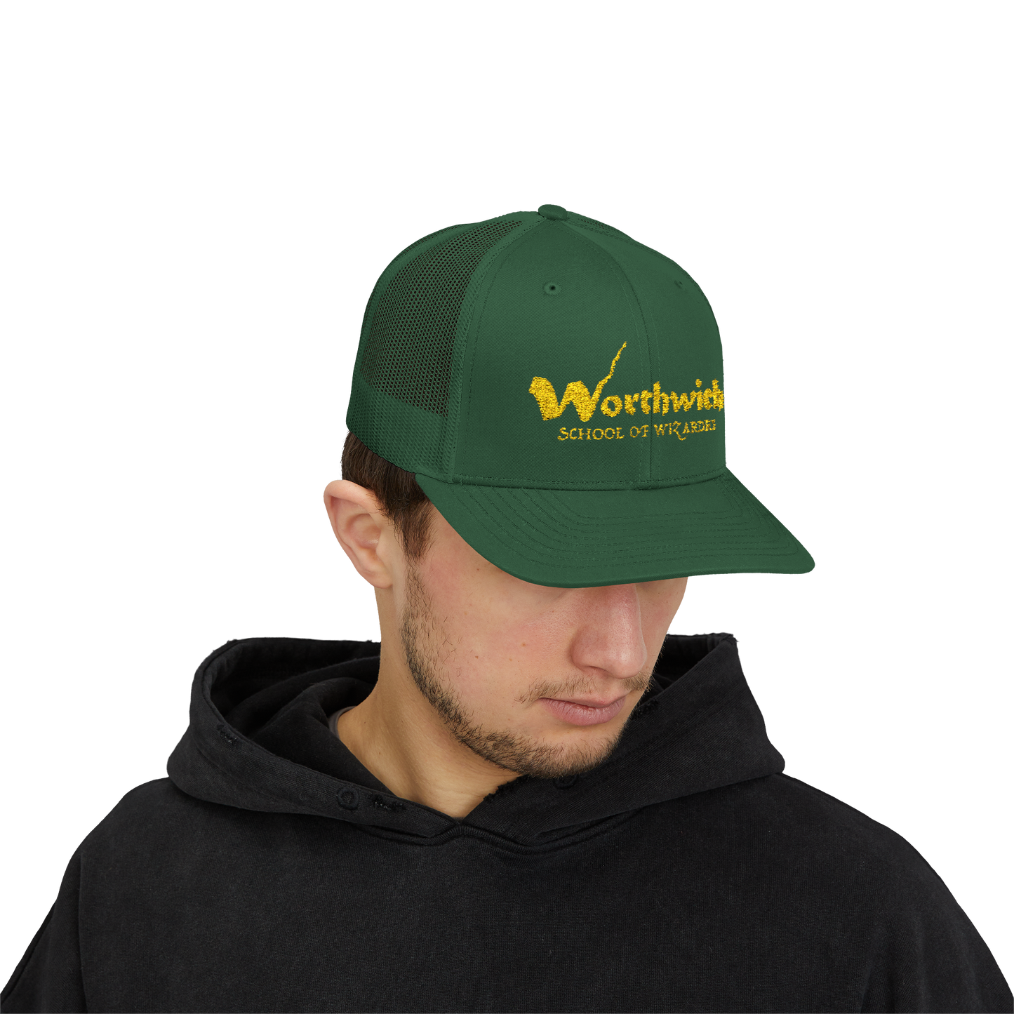 Worthwich School of Wizardry Snapback Trucker Cap