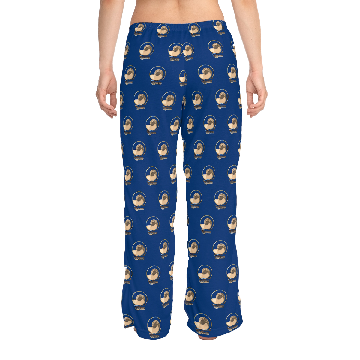 Qlantis Logo Pattern Women's Pajama Pants