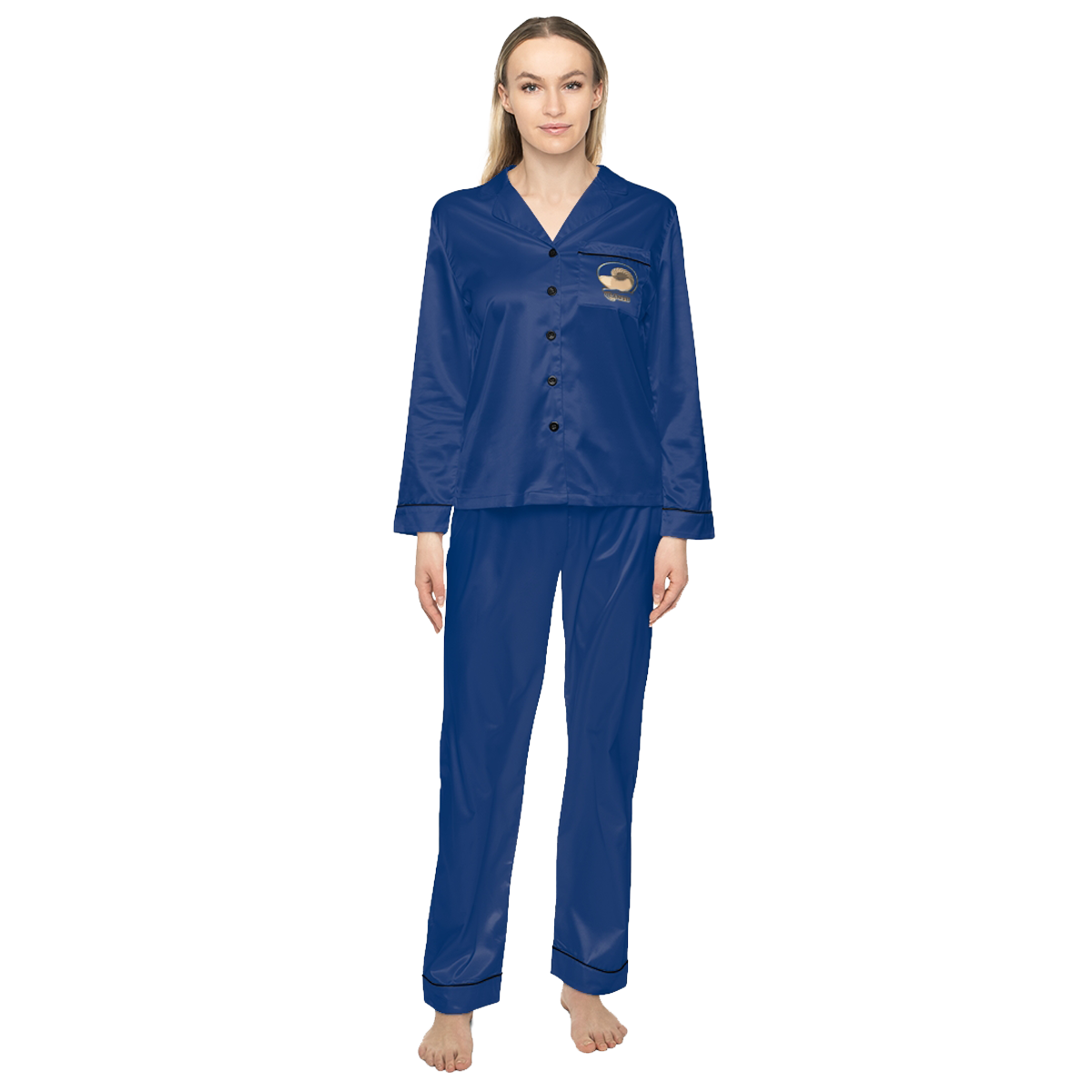 Qlantis Women's Satin Pajamas Set