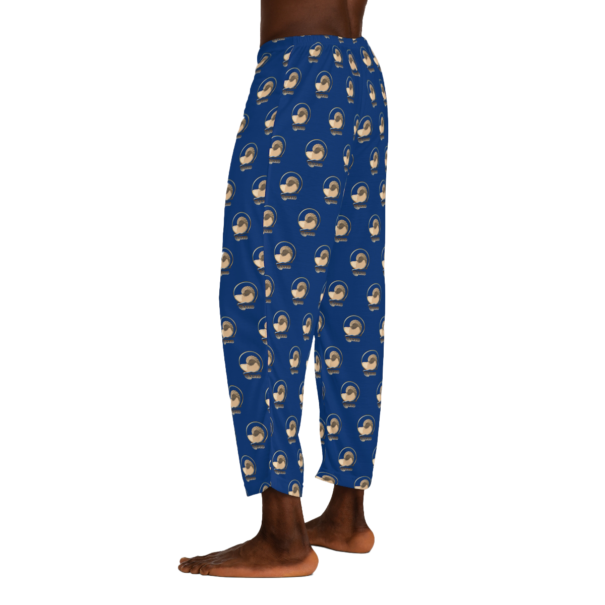 Qlantis Logo Pattern Men's Pajama Pants