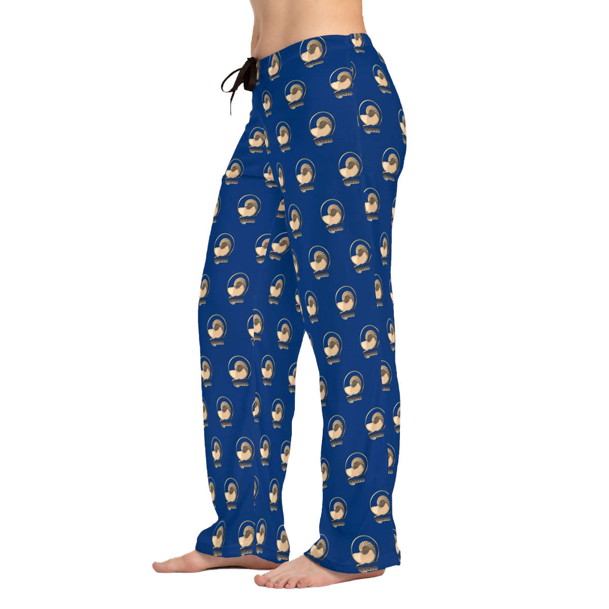 Qlantis Logo Pattern Women's Pajama Pants