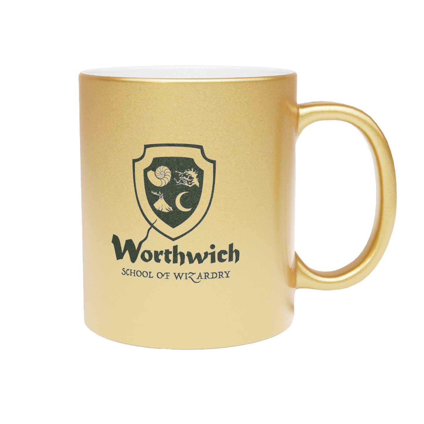 Worthwich 11 oz Gold Mug