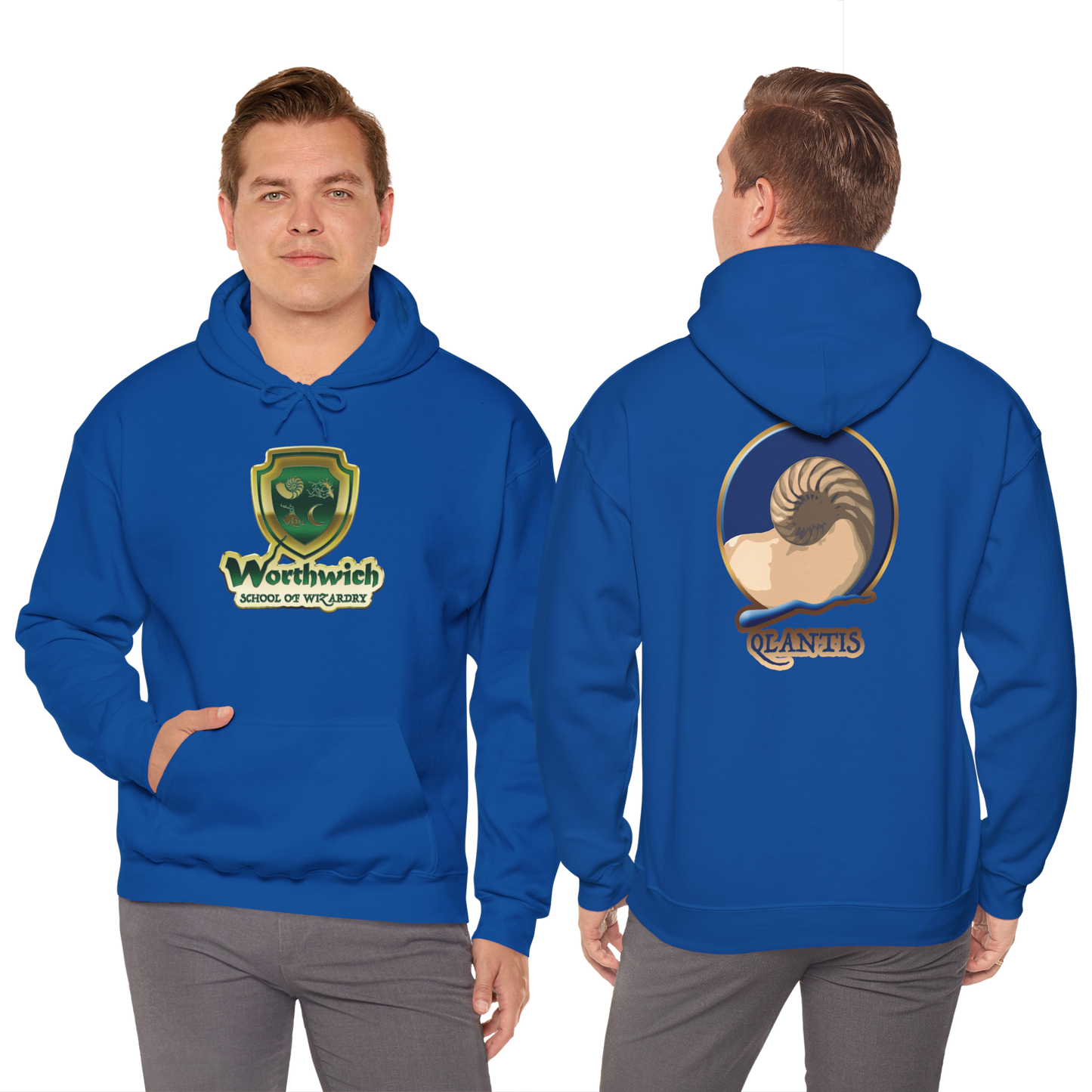 Worthwich/House Logo Unisex Heavy Blend™ Hooded Sweatshirt
