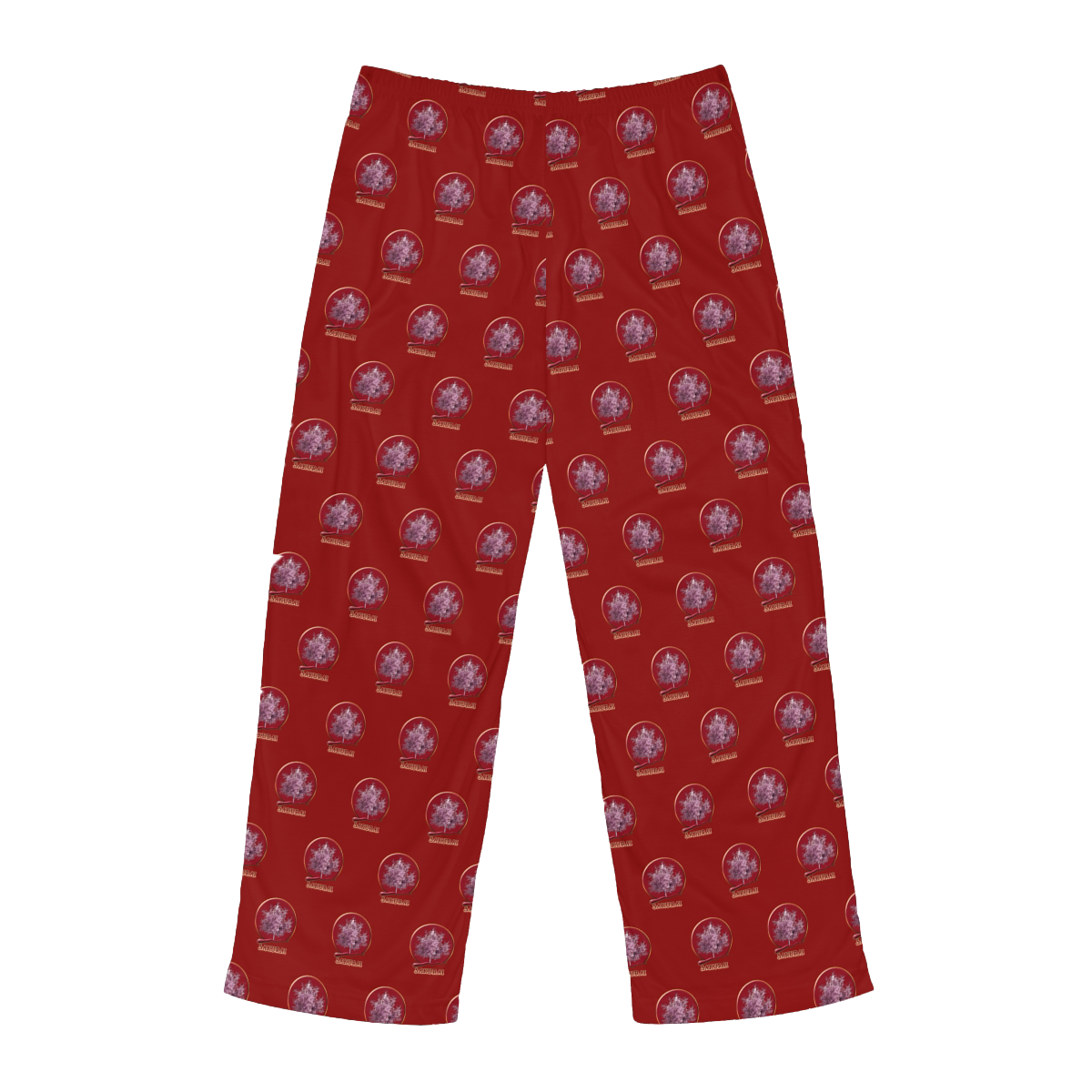 Sakurai Logo Pattern Men's Pajama Pants