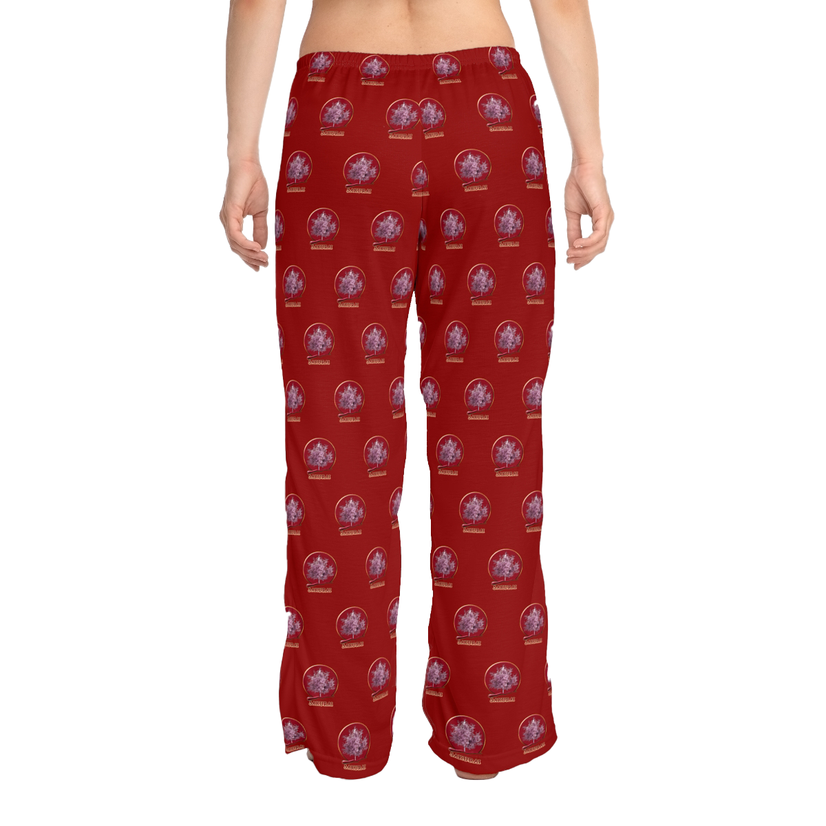 Sakurai Logo Pattern Women's Pajama Pants