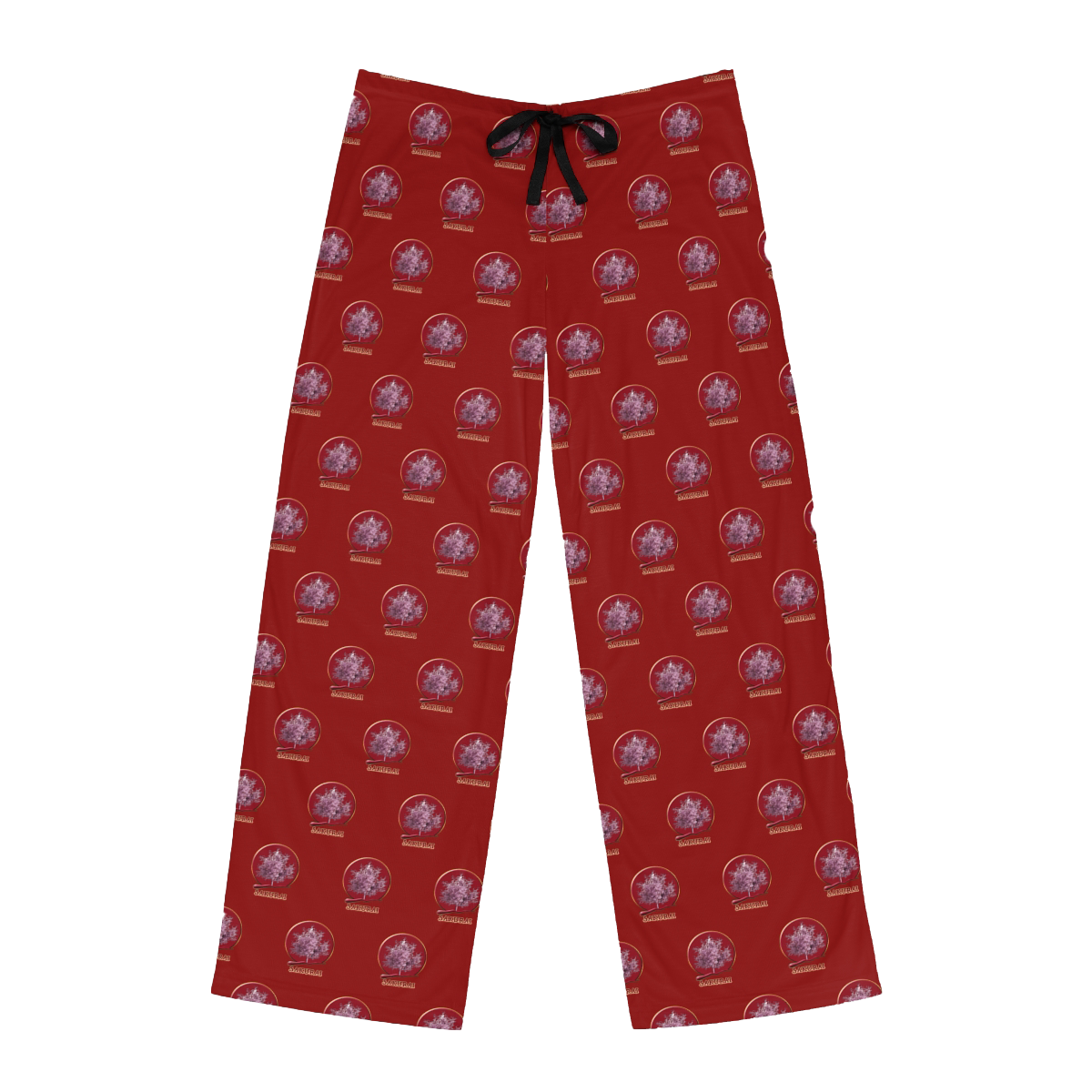 Sakurai Logo Pattern Men's Pajama Pants