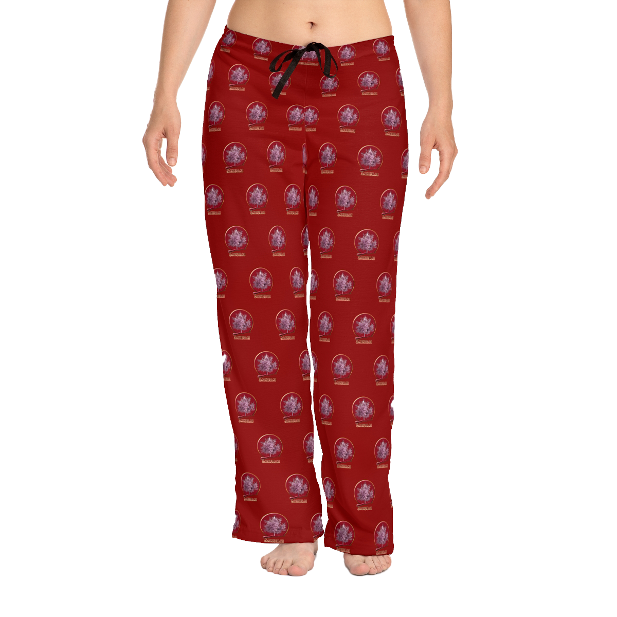 Sakurai Logo Pattern Women's Pajama Pants