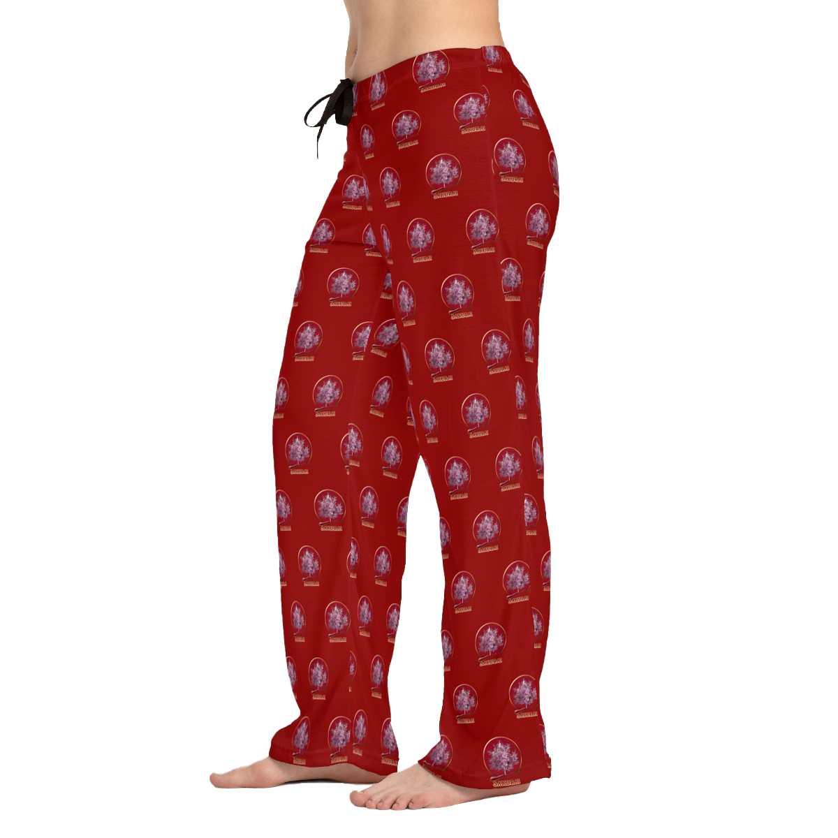 Sakurai Logo Pattern Women's Pajama Pants