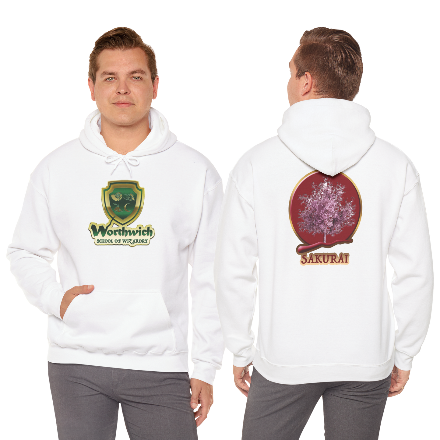 Worthwich/House Logo Unisex Heavy Blend™ Hooded Sweatshirt