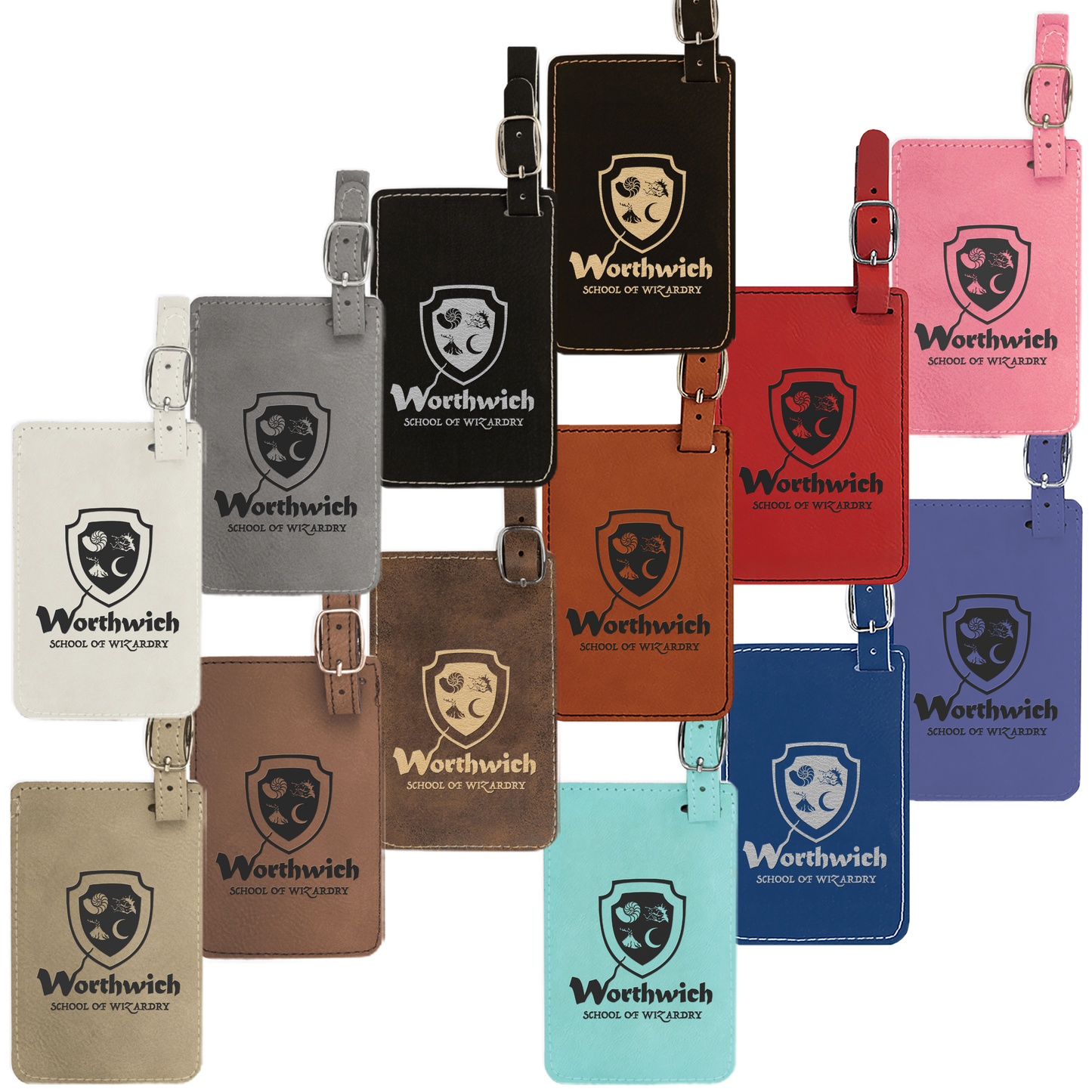 Leatherette Luggage Tag