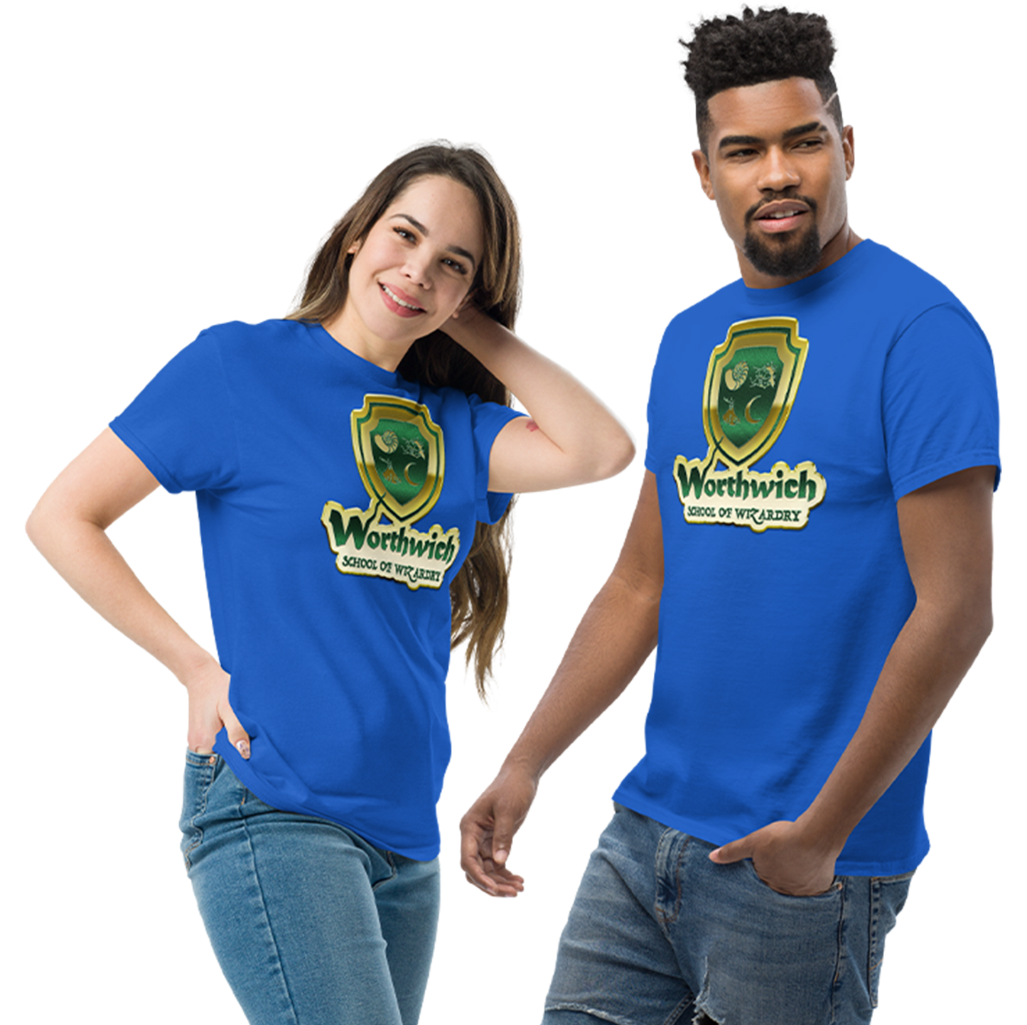 Worthwich (alt logo) Gildan 5000 Unisex classic tee