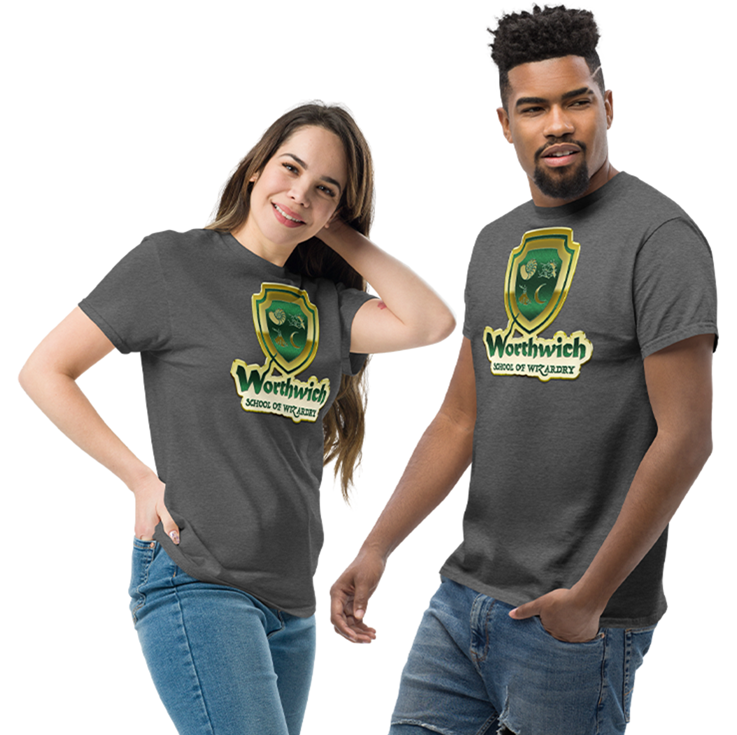 Worthwich (alt logo) Gildan 5000 Unisex classic tee
