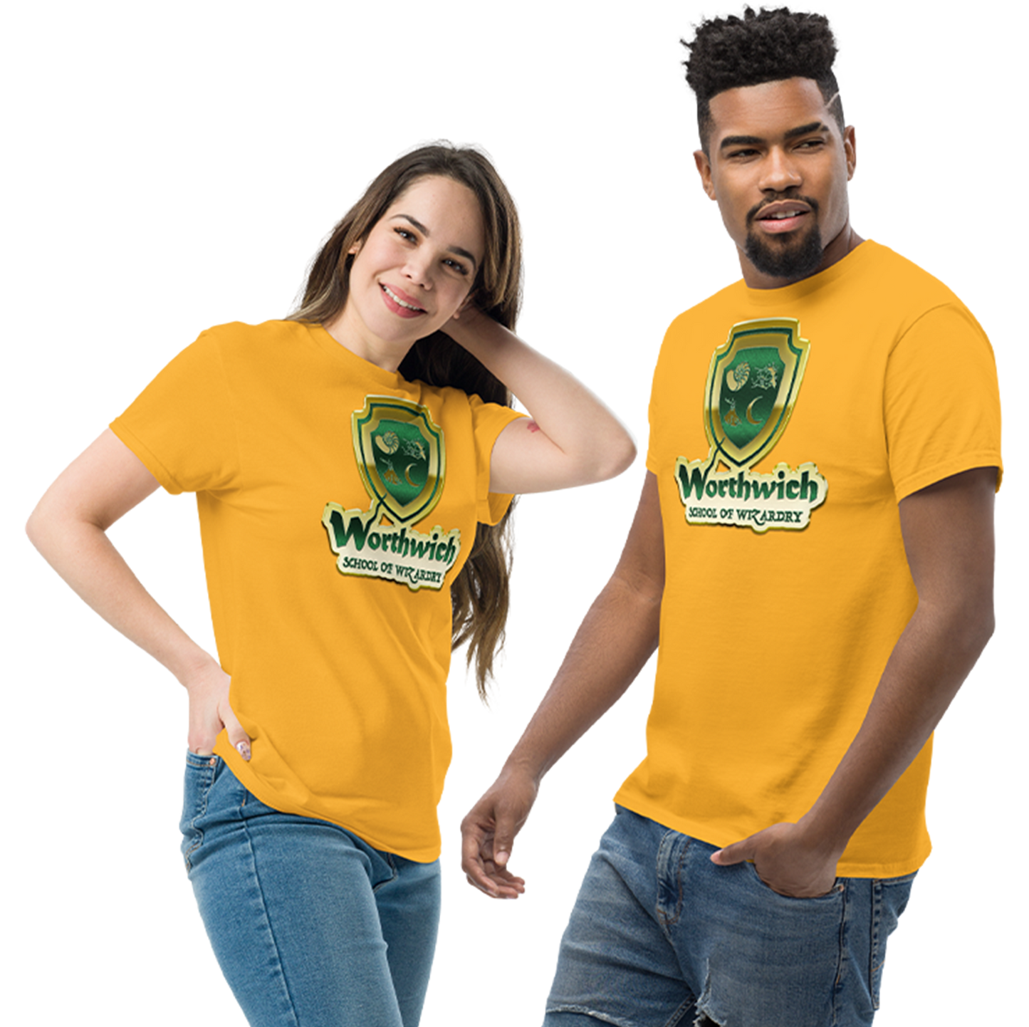 Worthwich (alt logo) Gildan 5000 Unisex classic tee