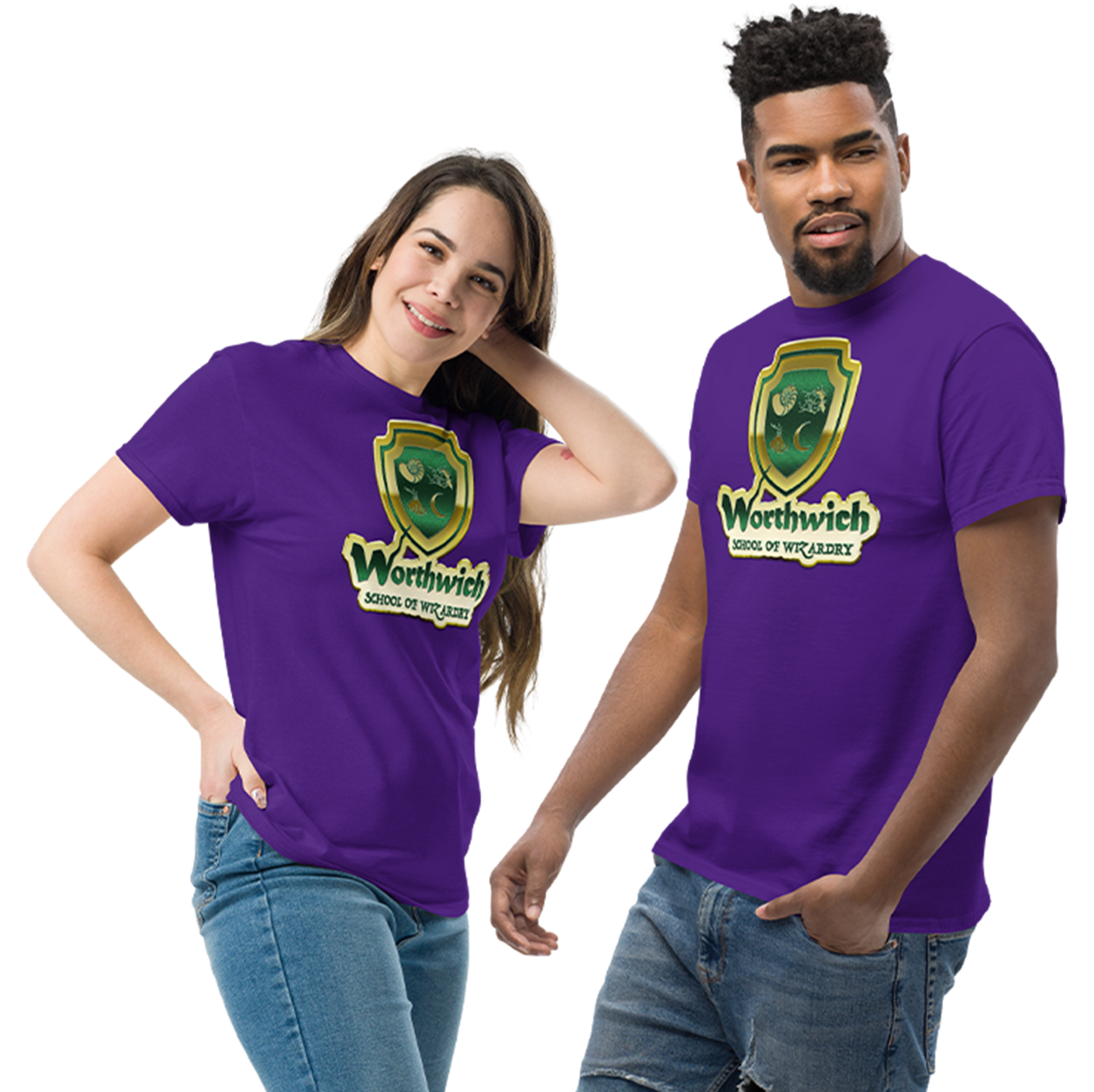 Worthwich (alt logo) Gildan 5000 Unisex classic tee