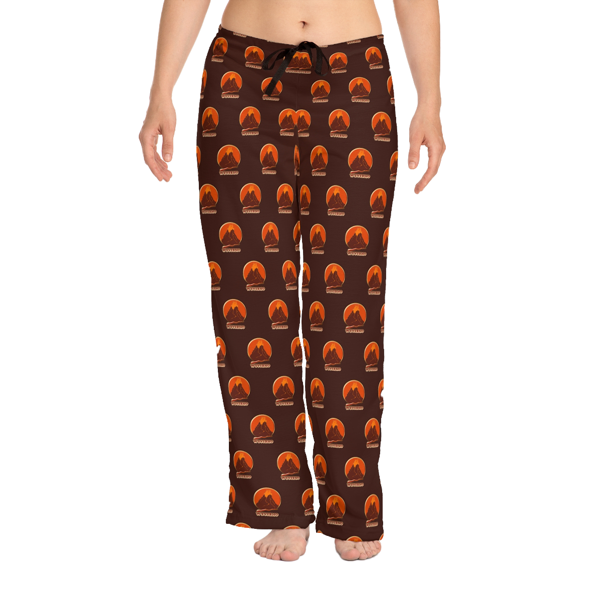 Wyverno Logo Pattern Women's Pajama Pants