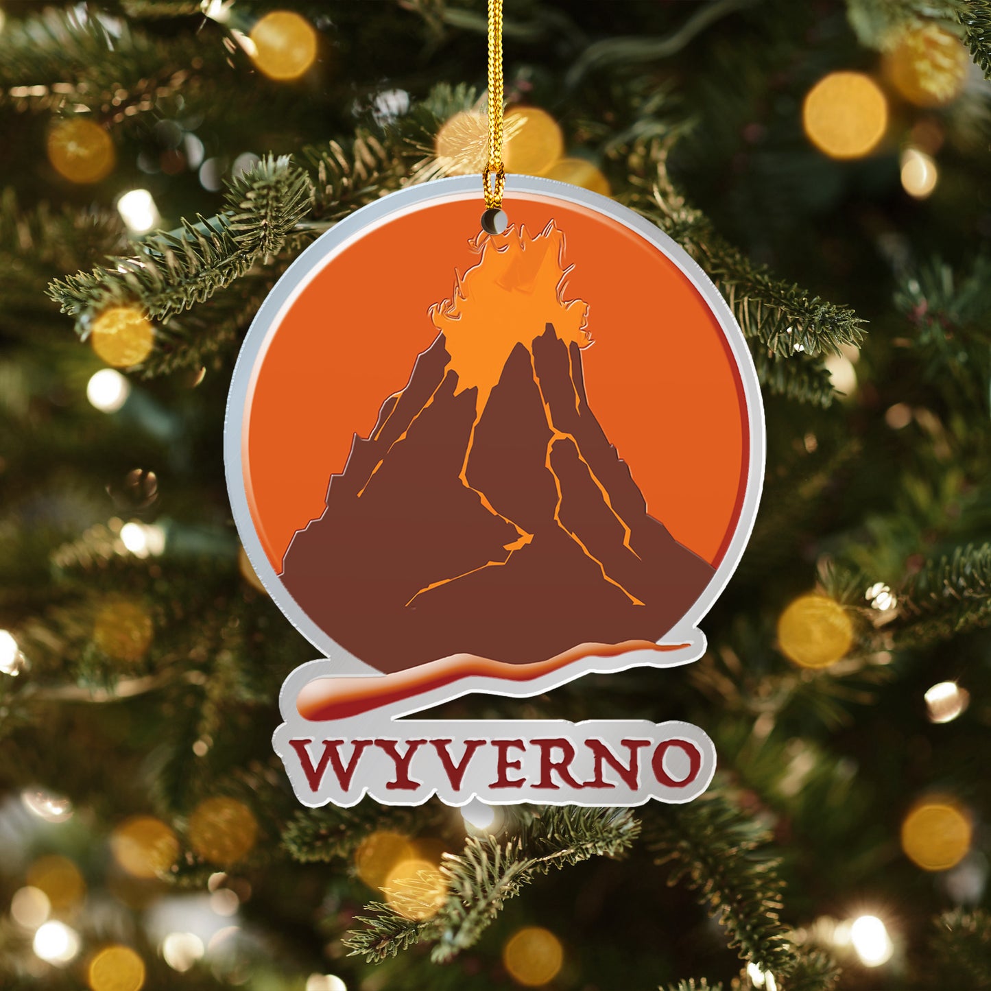 Acrylic Mirror Ornament