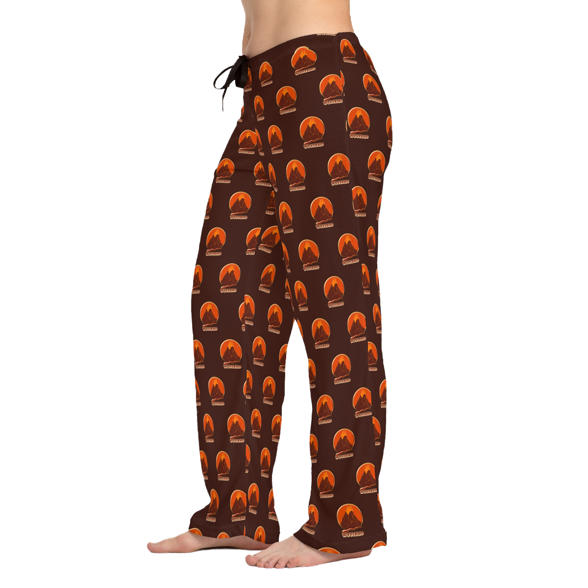 Wyverno Logo Pattern Women's Pajama Pants