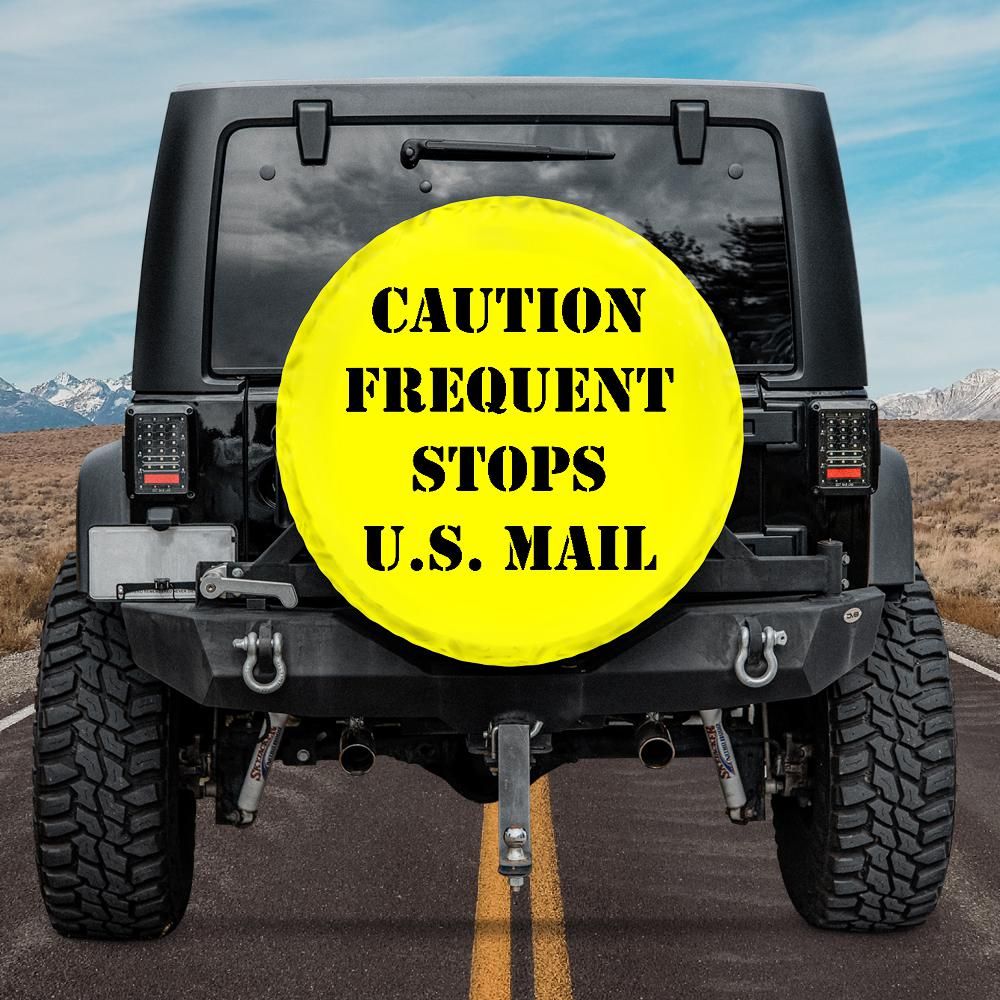 Caution Frequent Stops US Mail