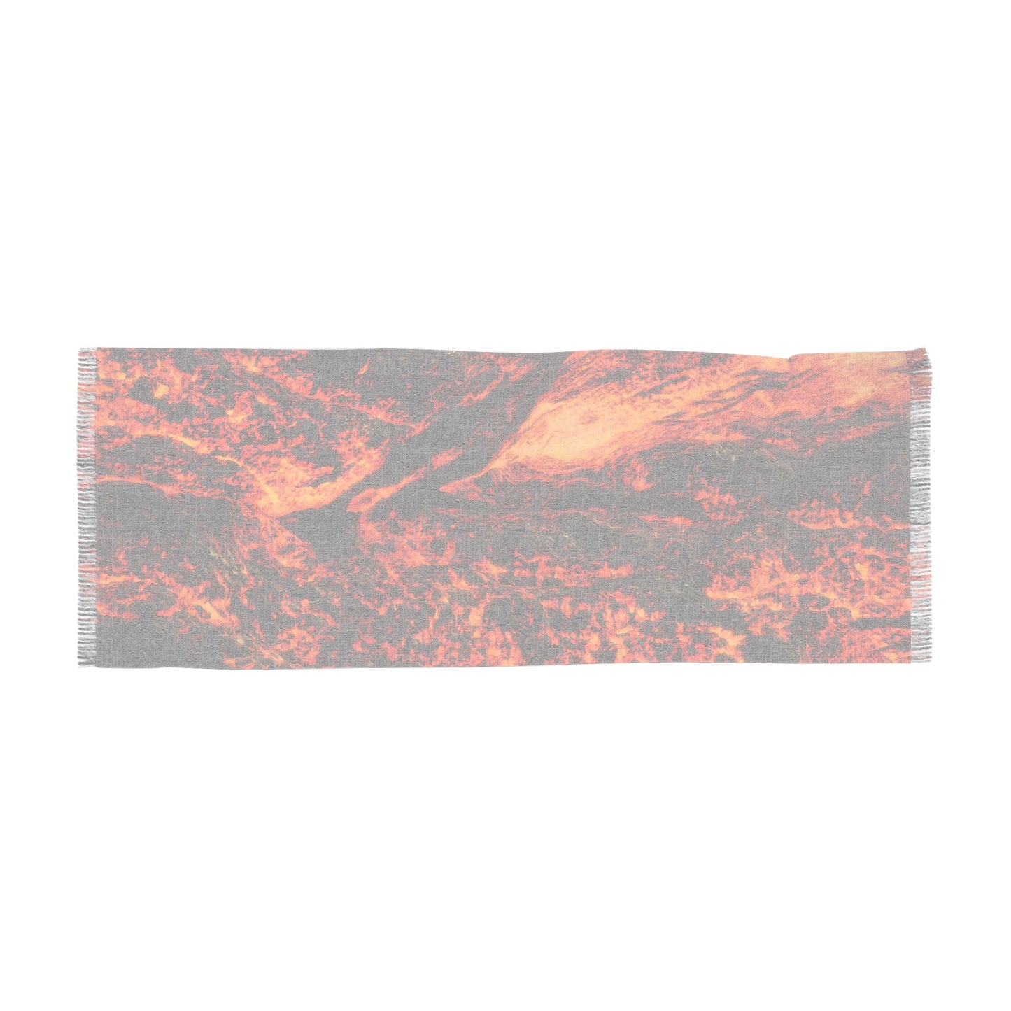 Lava Print Lightweight Scarf