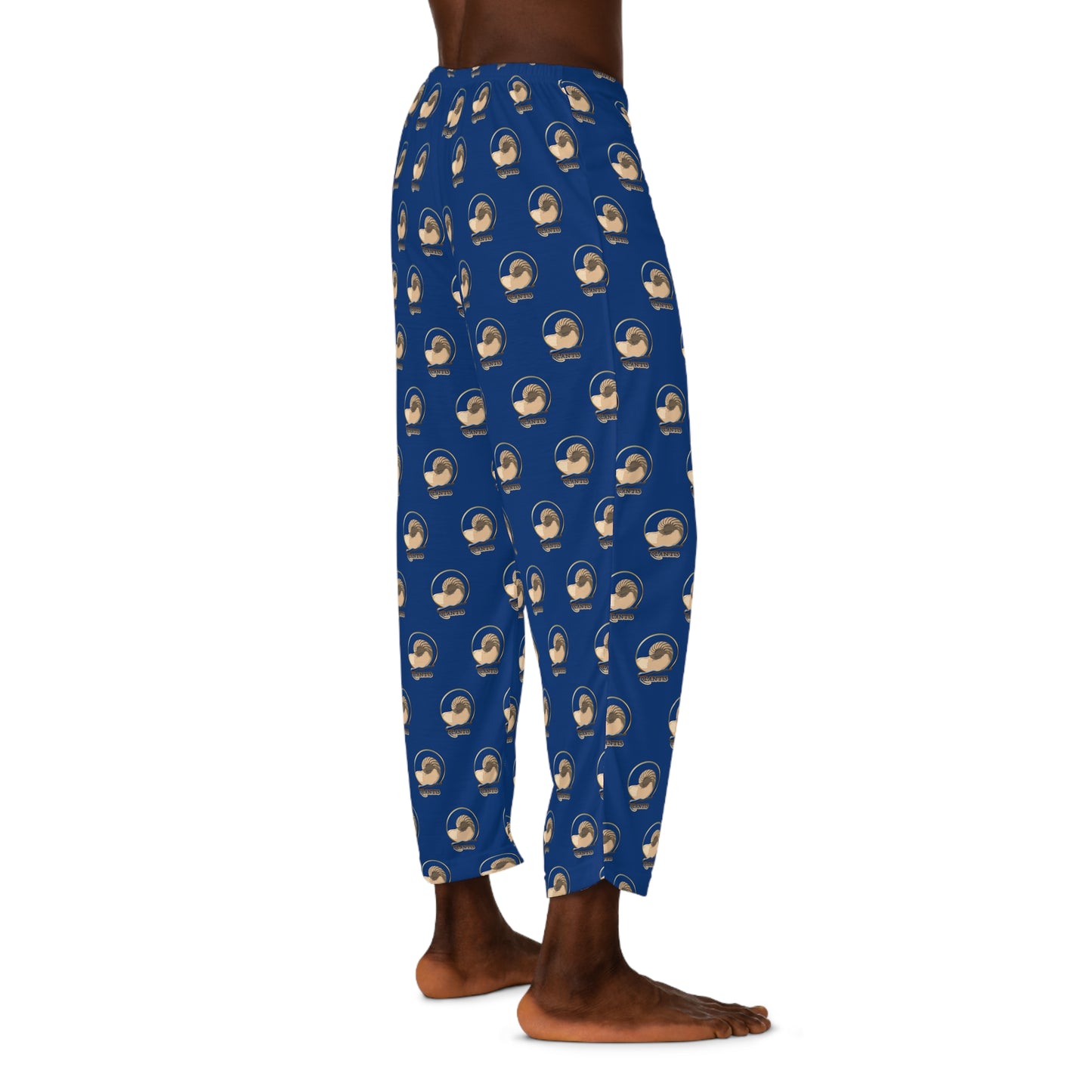 Qlantis Logo Pattern Men's Pajama Pants