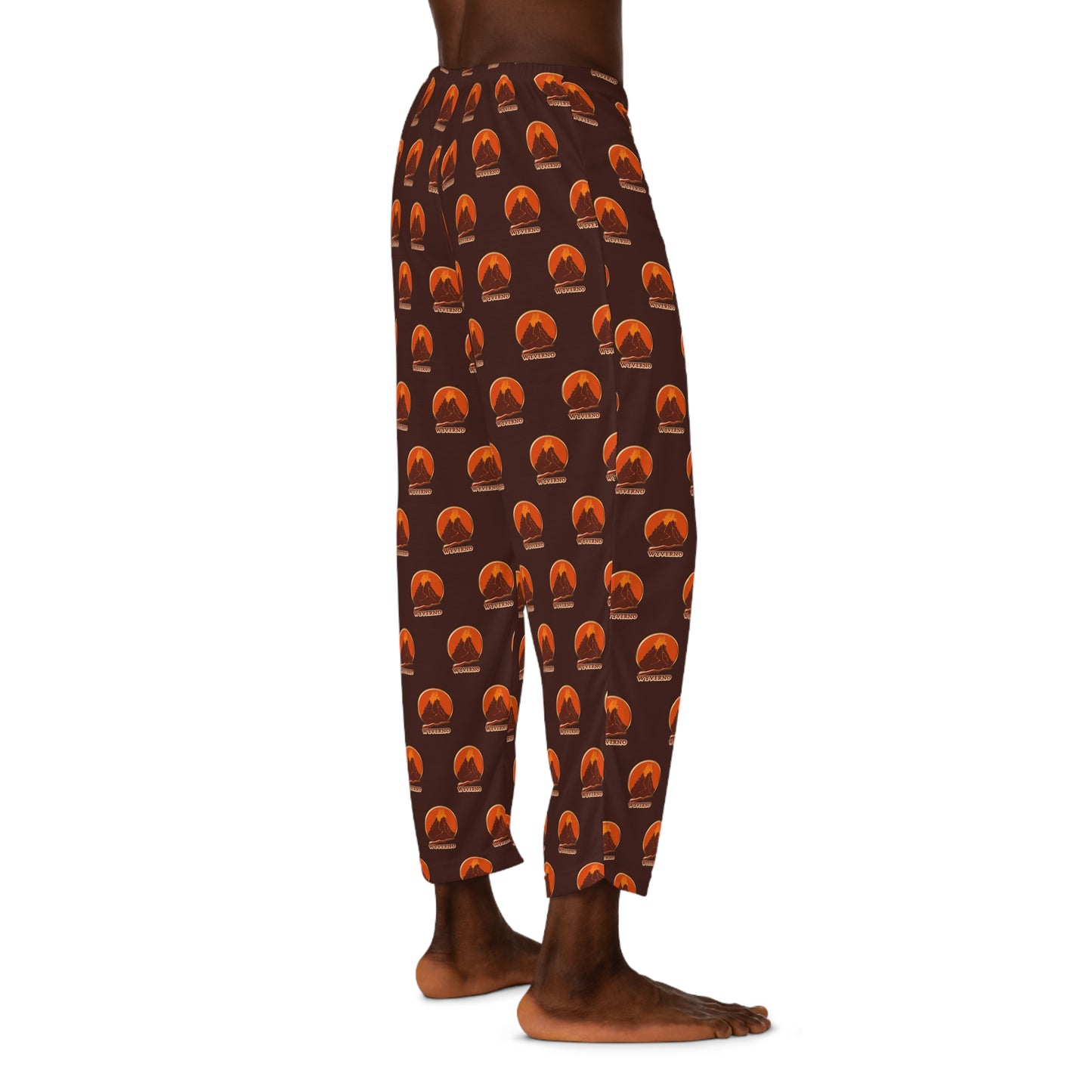 Wyverno Logo Pattern Men's Pajama Pants