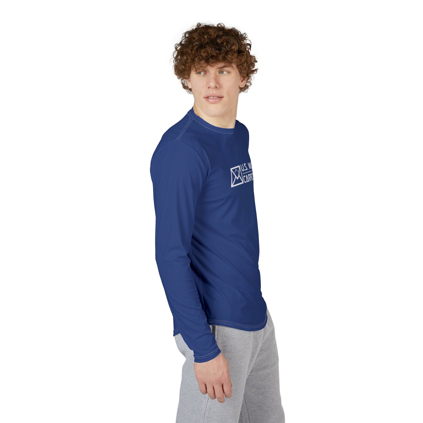 U.S. Mail Carrier Men's UV Protection Long Sleeve Shirt