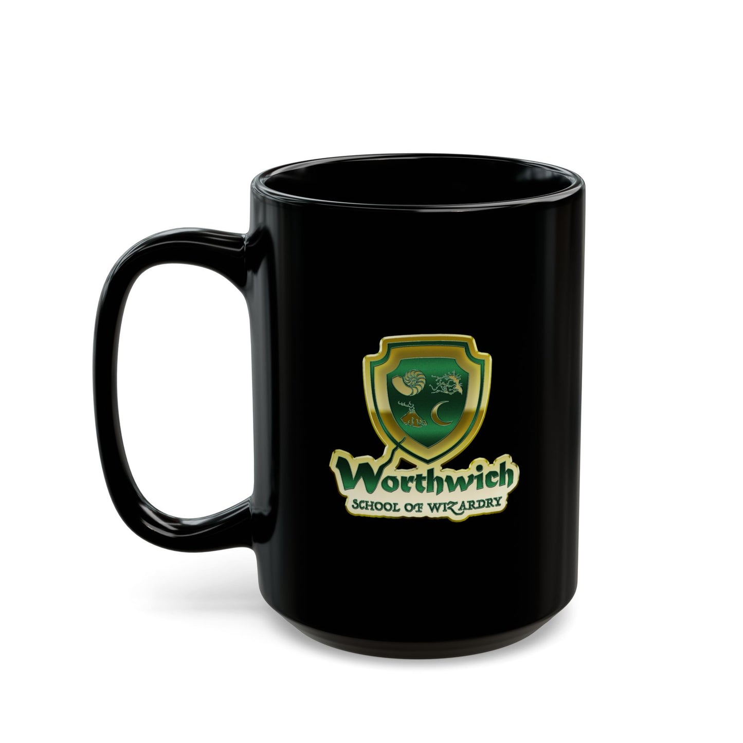 Worthwich 11oz or 15oz Black Mug