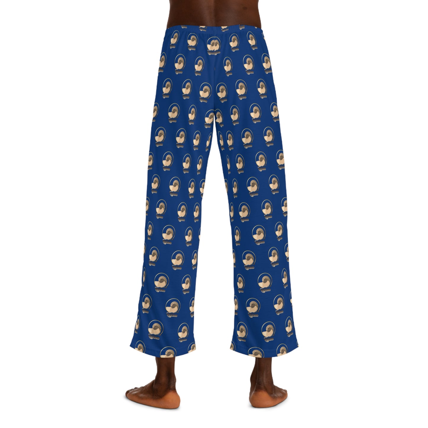 Qlantis Logo Pattern Men's Pajama Pants