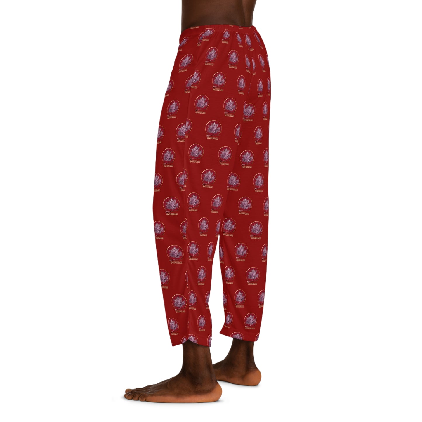 Sakurai Logo Pattern Men's Pajama Pants