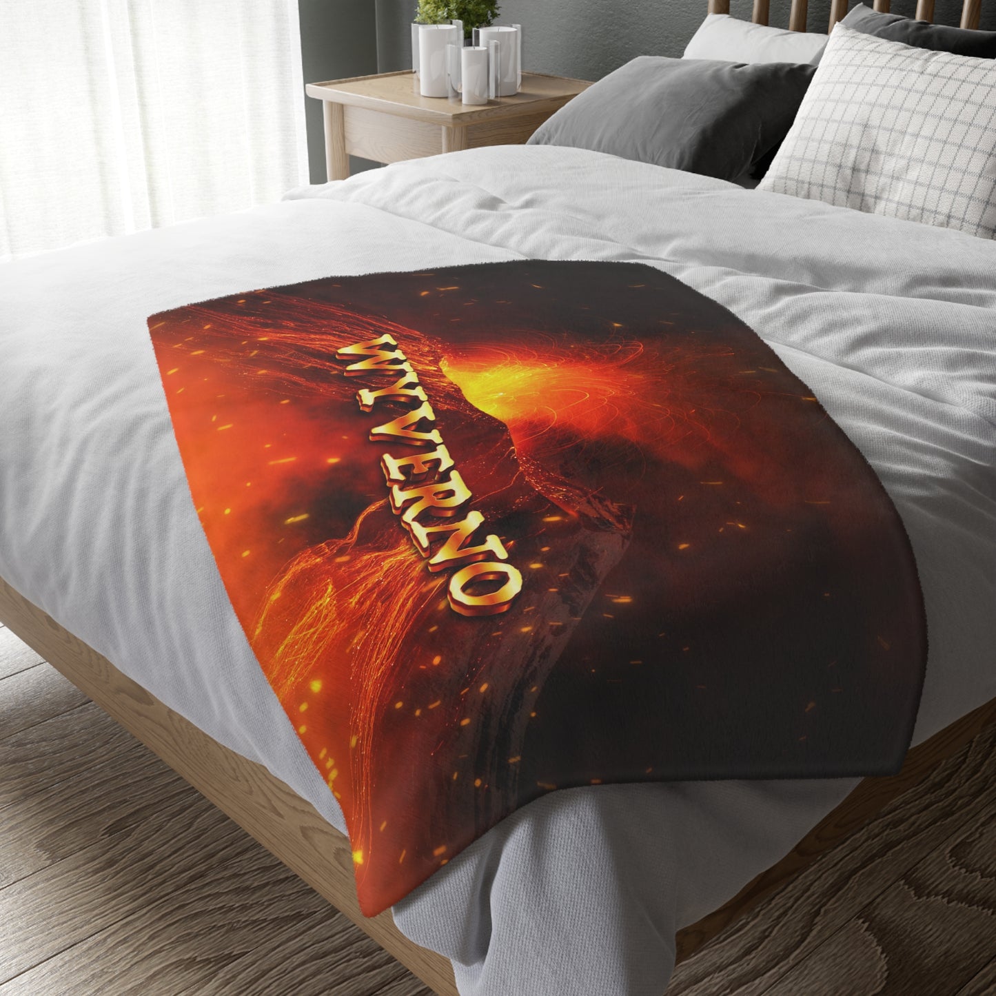 Wyverno Two-Sided Velveteen Microfiber Blanket