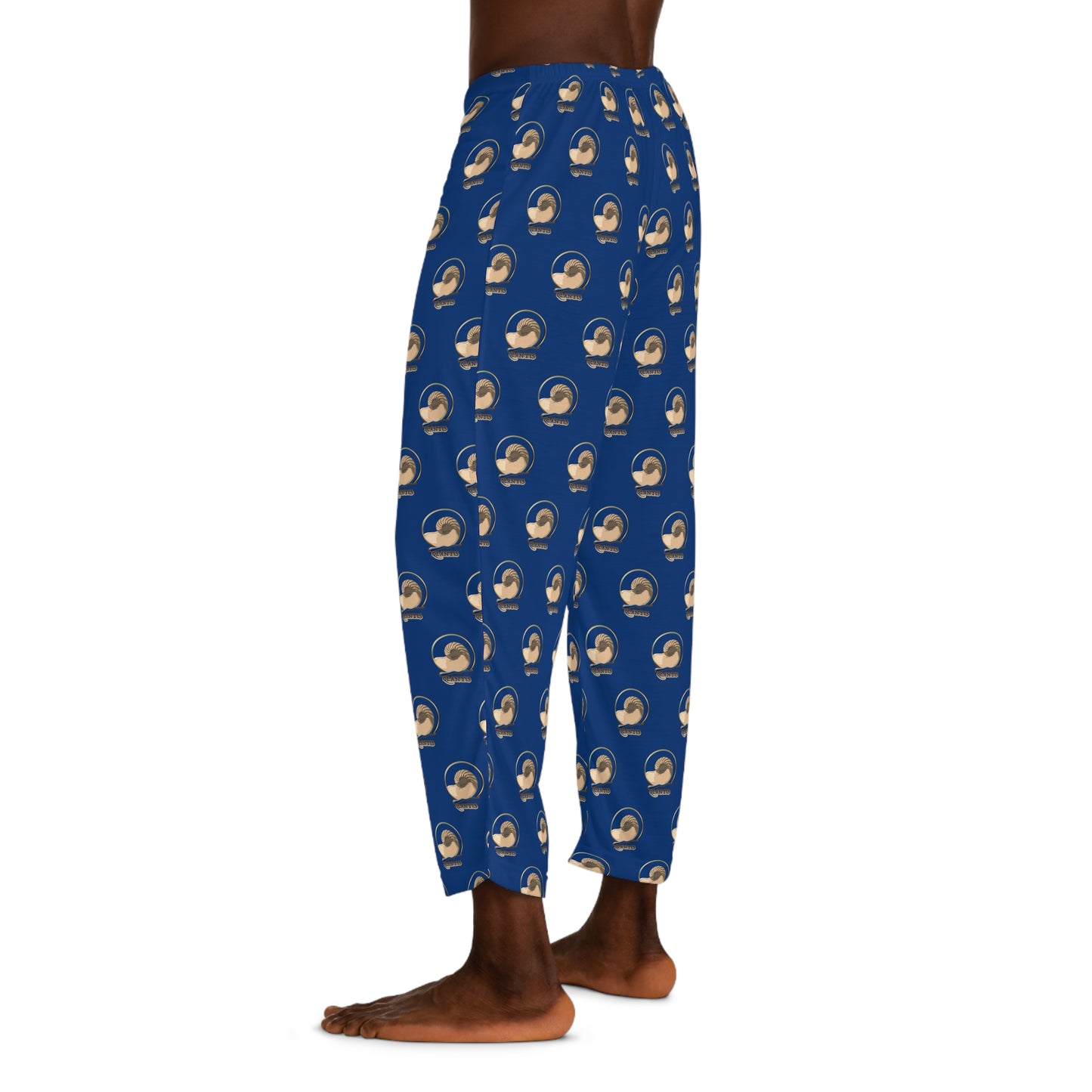 Qlantis Logo Pattern Men's Pajama Pants