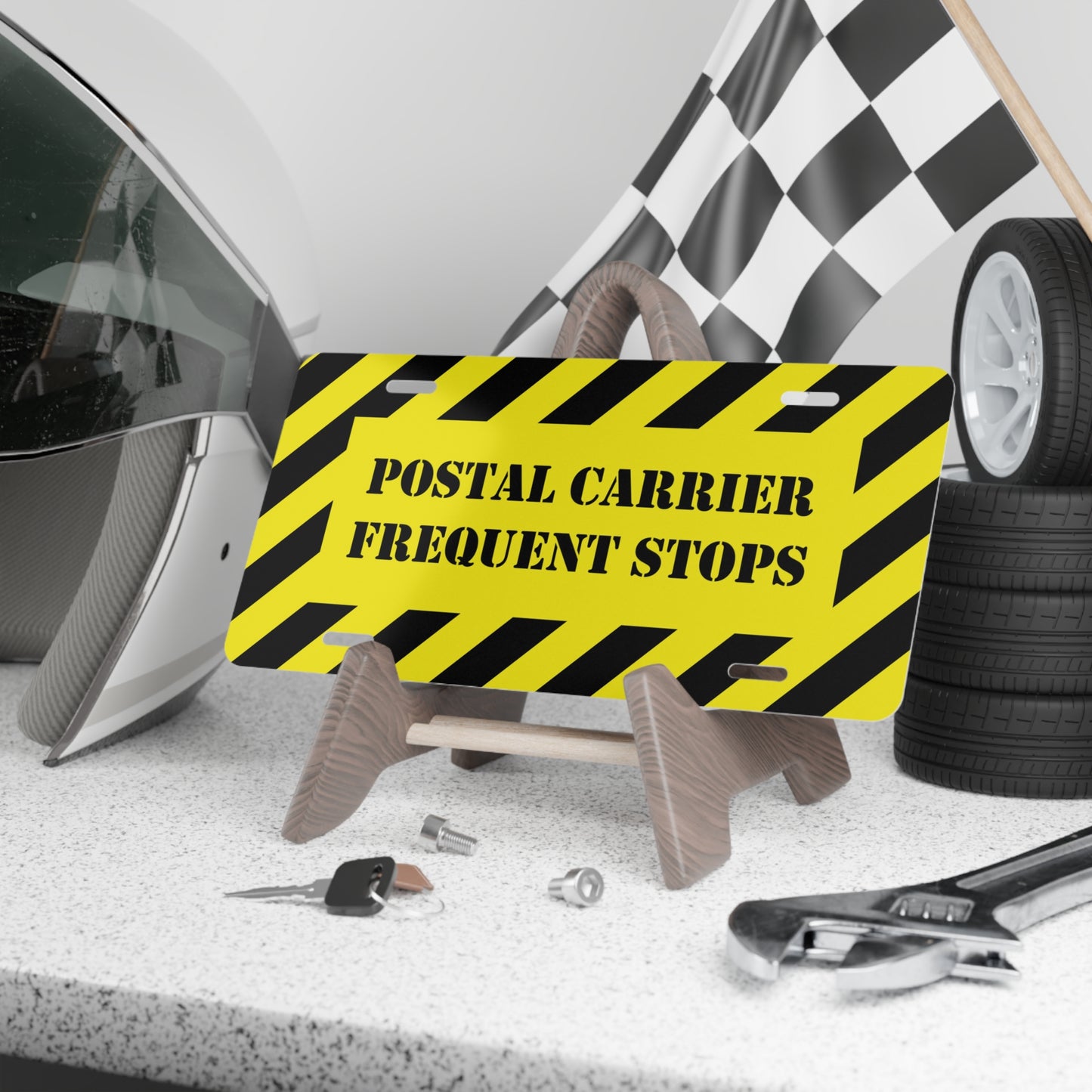 Postal Carrier Vanity Plate