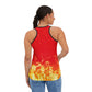 Flame Pattern Tank Top