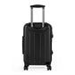 Blue & Tan Gingham Suitcase
