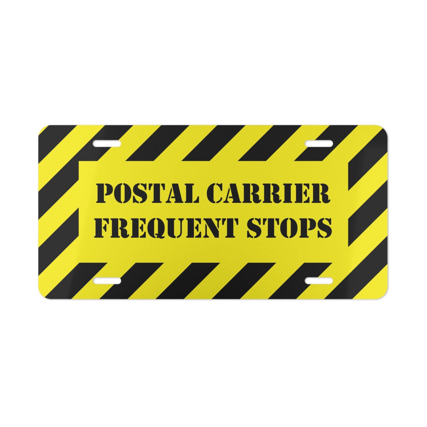 Postal Carrier Vanity Plate