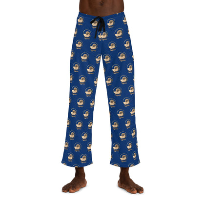 Qlantis Logo Pattern Men's Pajama Pants