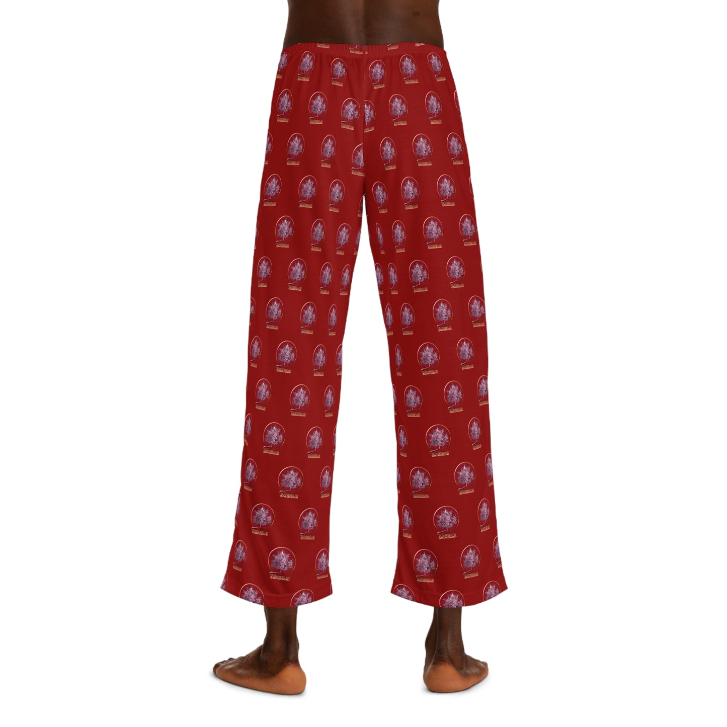 Sakurai Logo Pattern Men's Pajama Pants