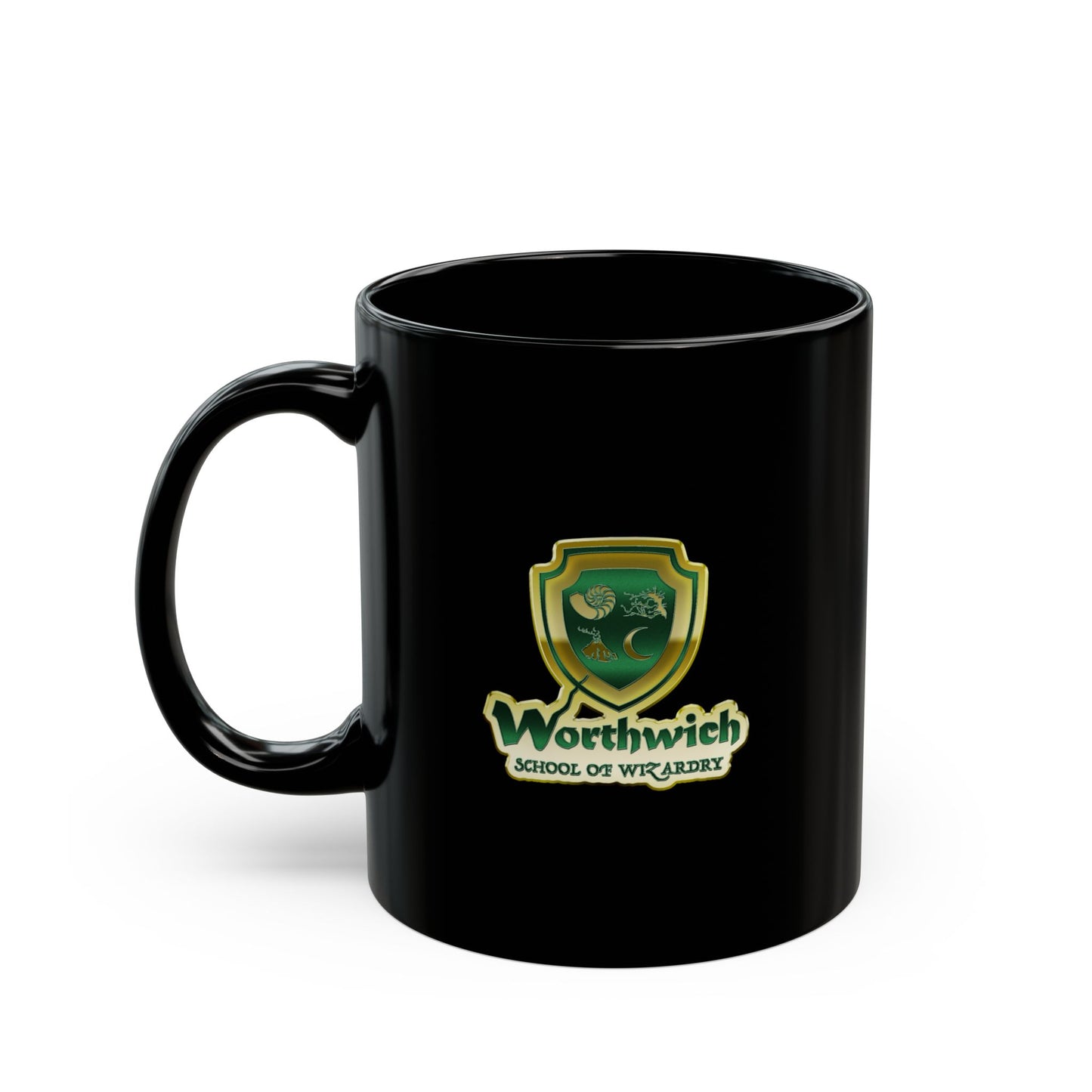 Worthwich 11oz or 15oz Black Mug