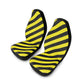 Yellow & Black Striped Car Seat Covers