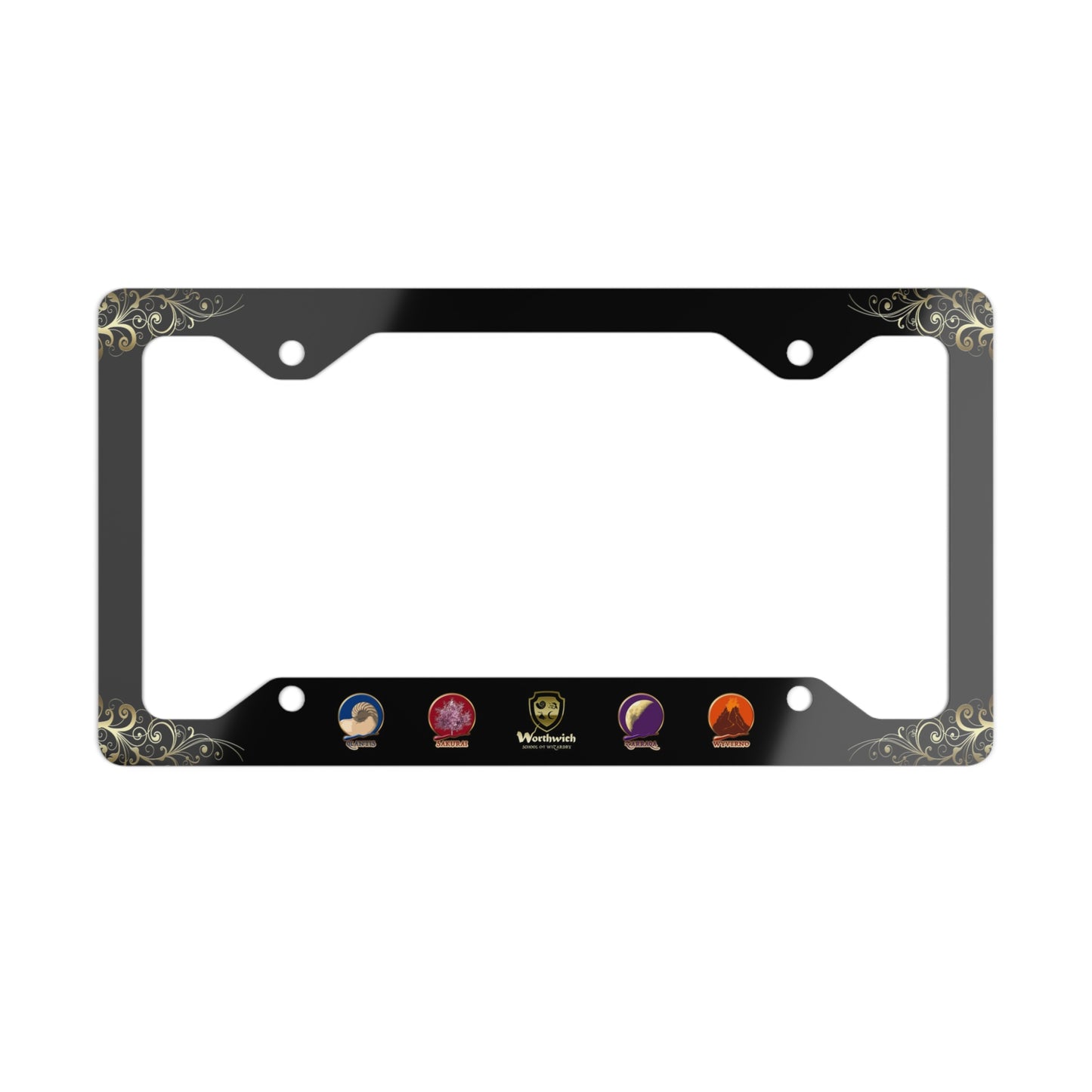 Worthwich Houses License Plate Frame